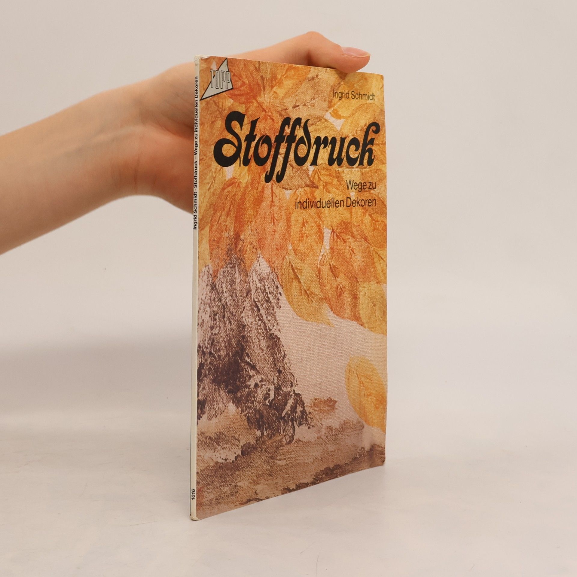Ingrid Schmidt-Harzbach Stoffdruck