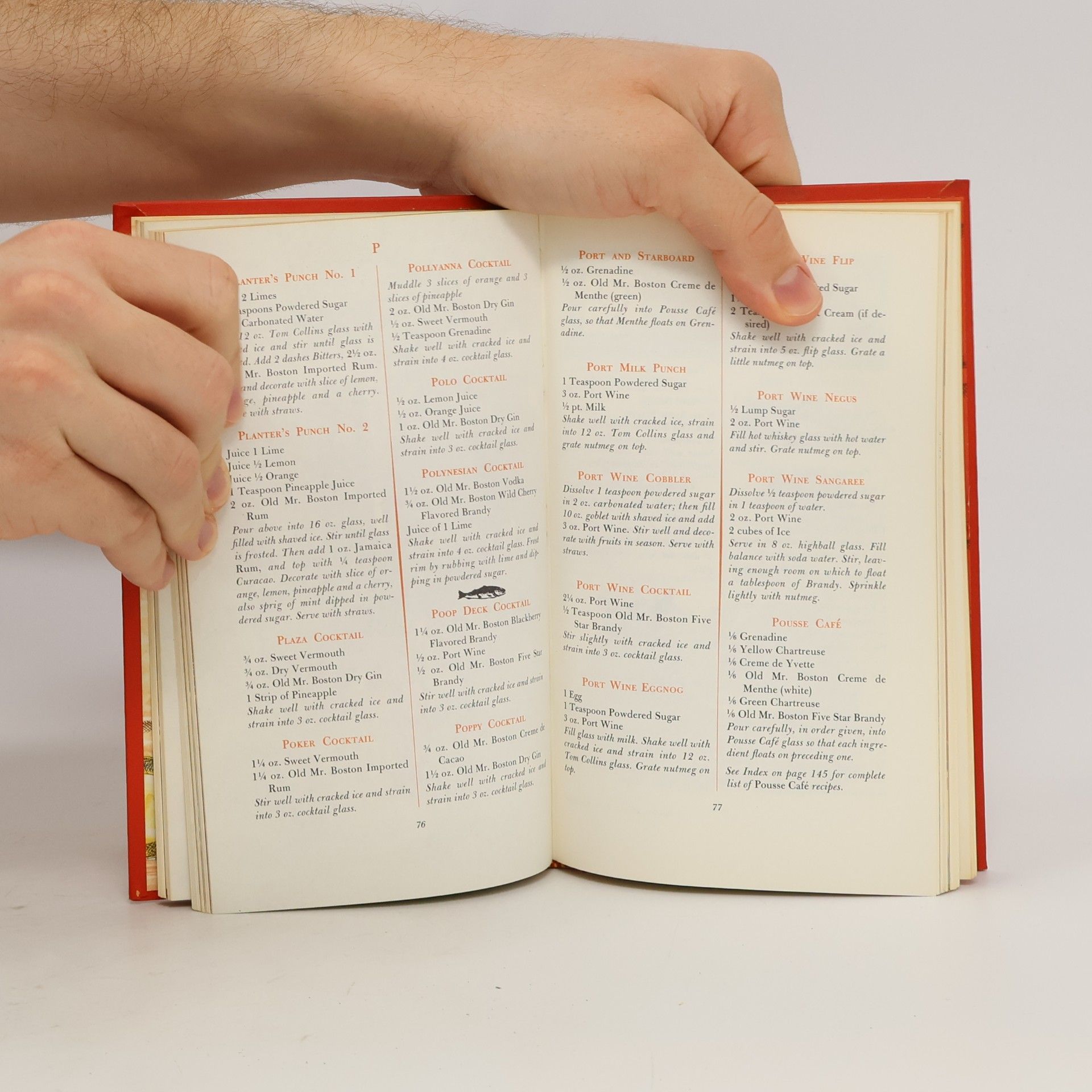 Leo Cotton Old Mr. Boston De Luxe Official Bartender's Guide