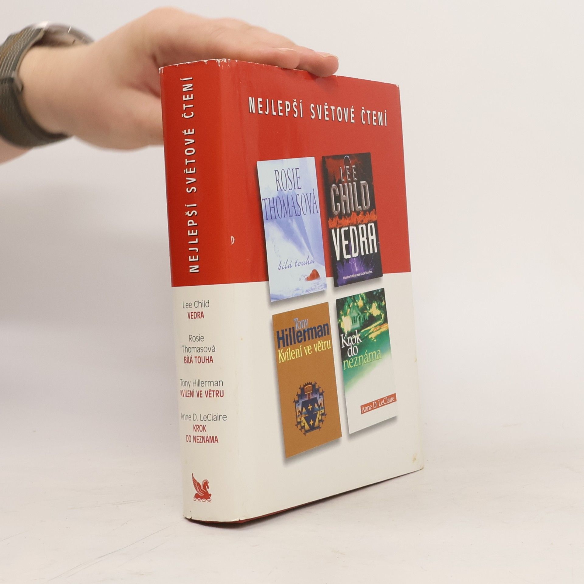 Tony Hillerman Nejlepší světové čtení. Vedra. Bílá touha. Kvílení ve větru. Krok do neznáma