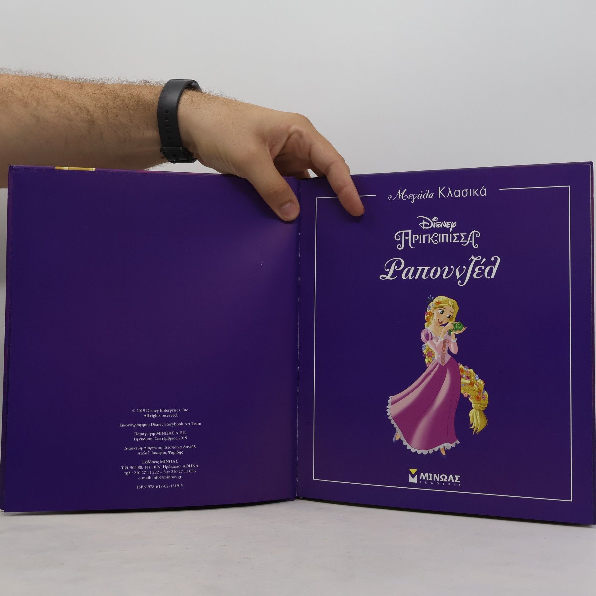 Disney Storybook Art Team Μεγάλα Κλασικά Disney Πριγκίπισσα Ραπουνζέλ