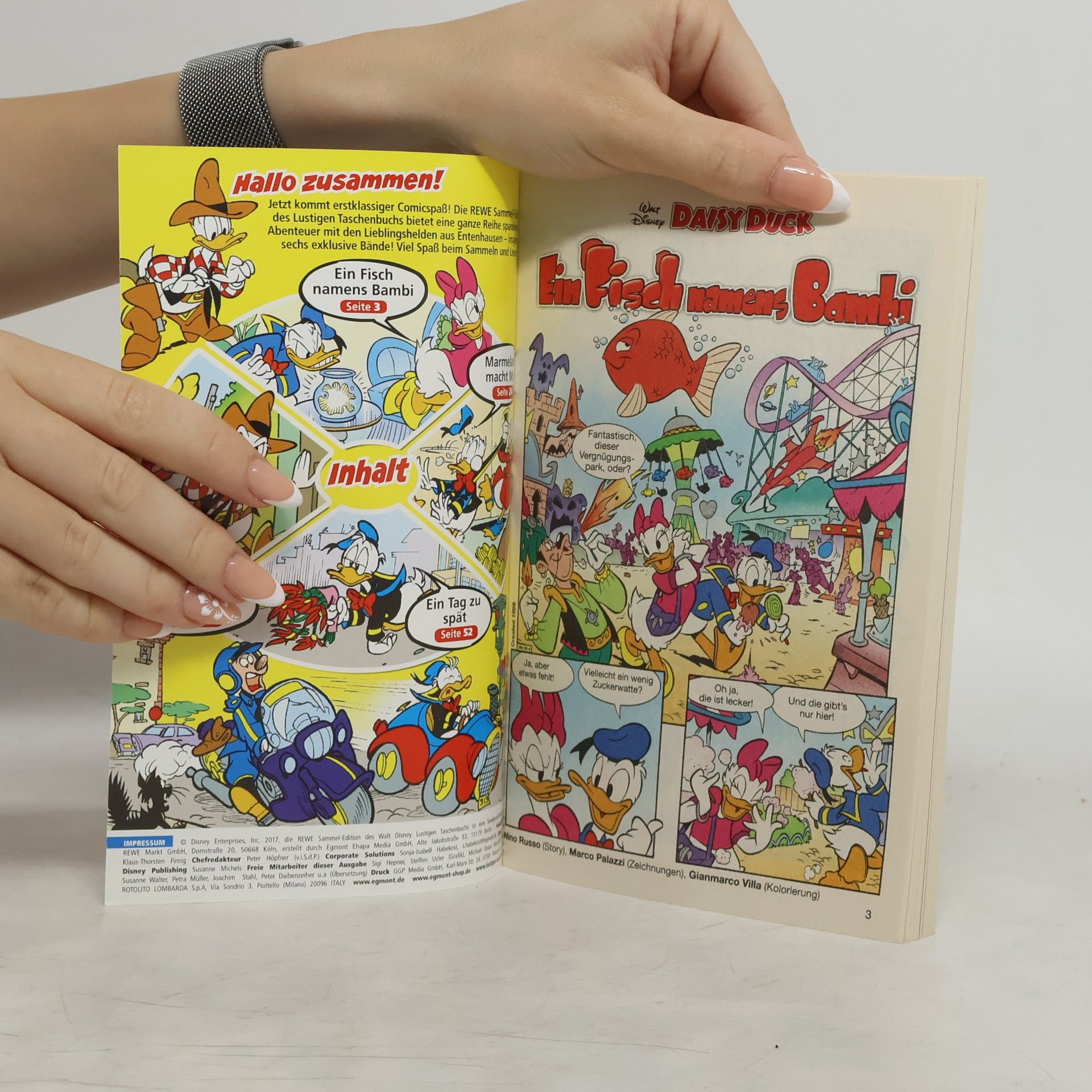 Walt Disney Lustiges Taschenbuch 1. Ein Fisch namens Bambi