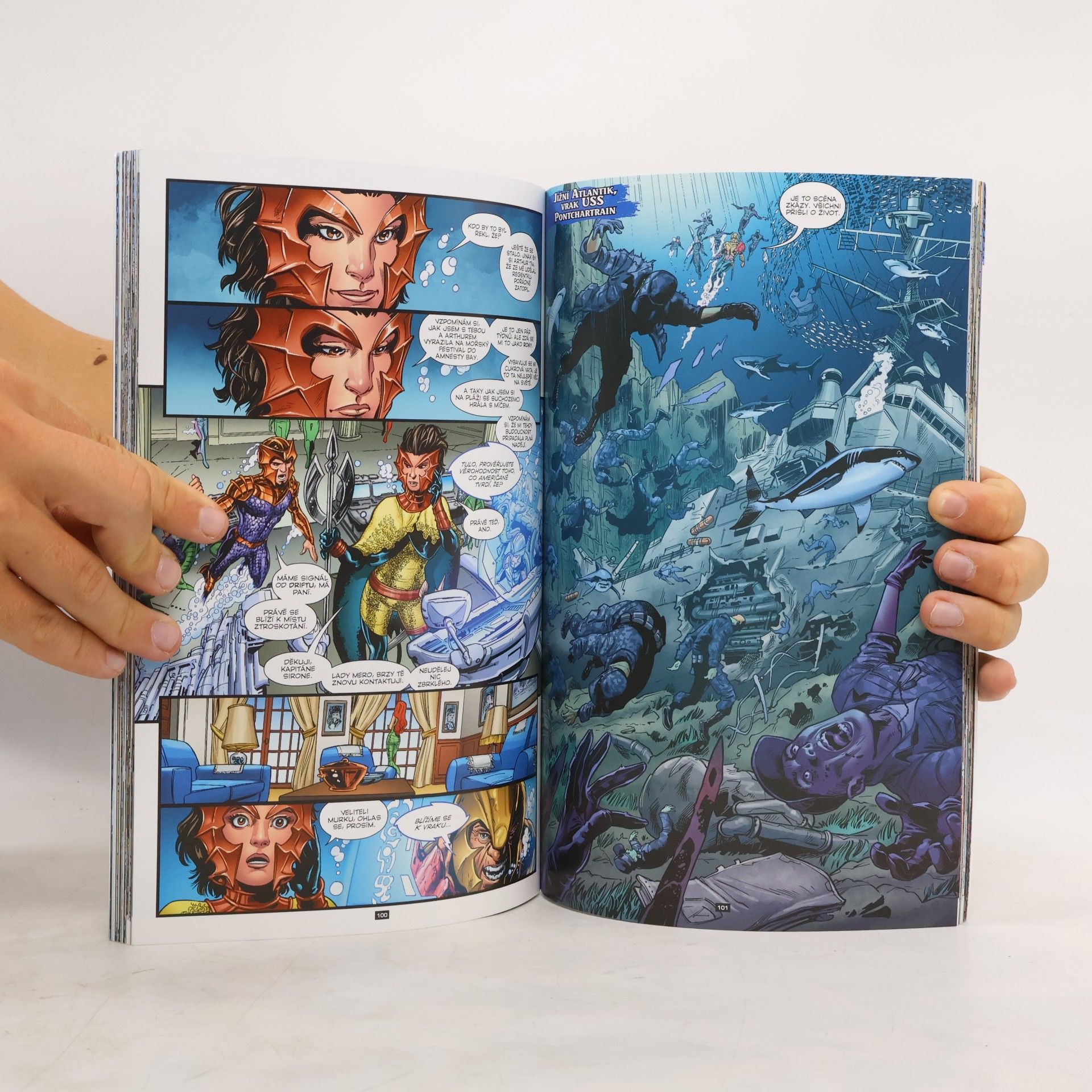 Autorenkollektiv Aquaman Pád do hlubin