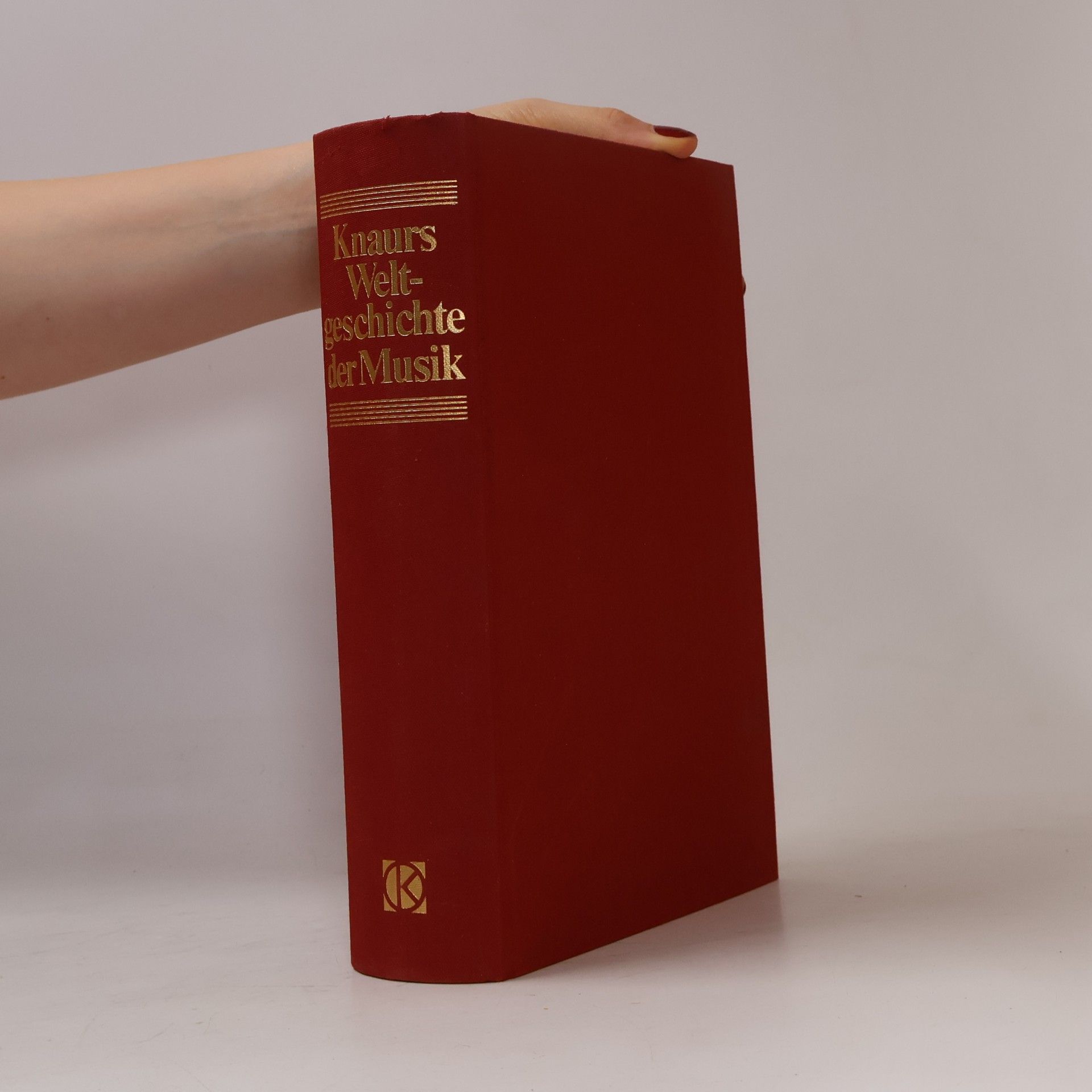 Kurt Honolka Knaurs Weltgeschichte der Musik