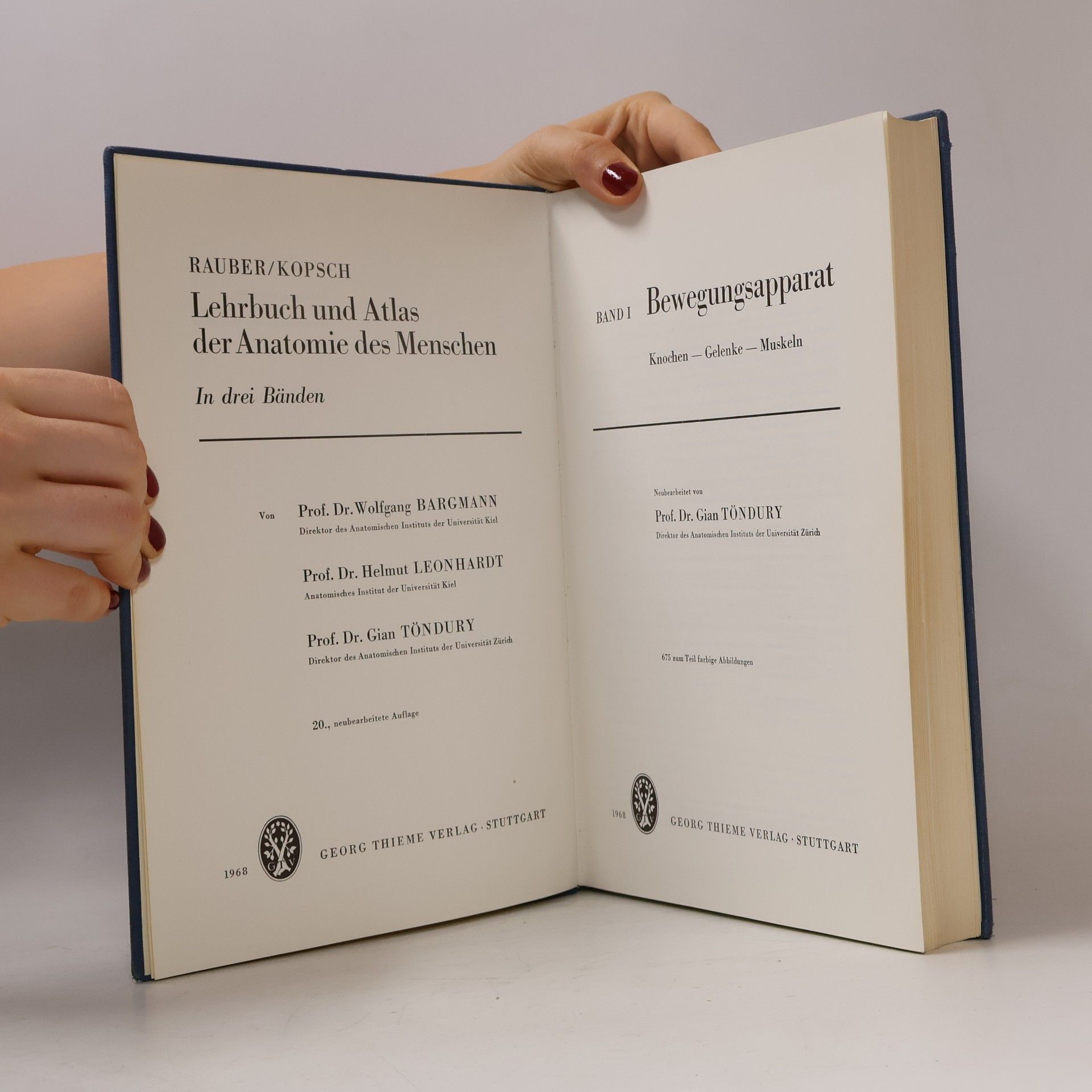 Autorenkollektiv Lehrbuch und Atlas der Anatomie des Menschen