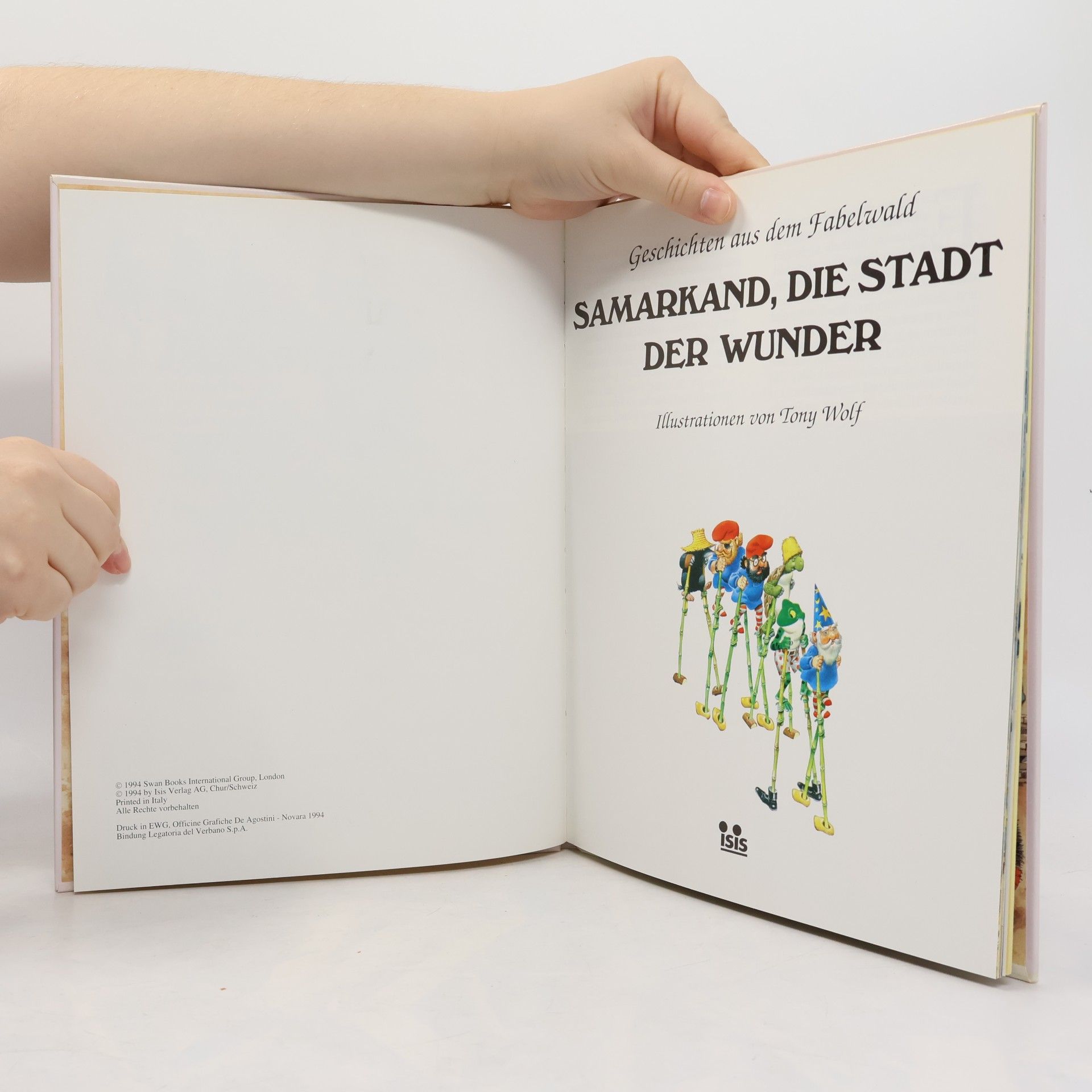 Autorenkollektiv Geschichten aus dem Fabelwald 4. Samarkand, die Stadt der Wunder