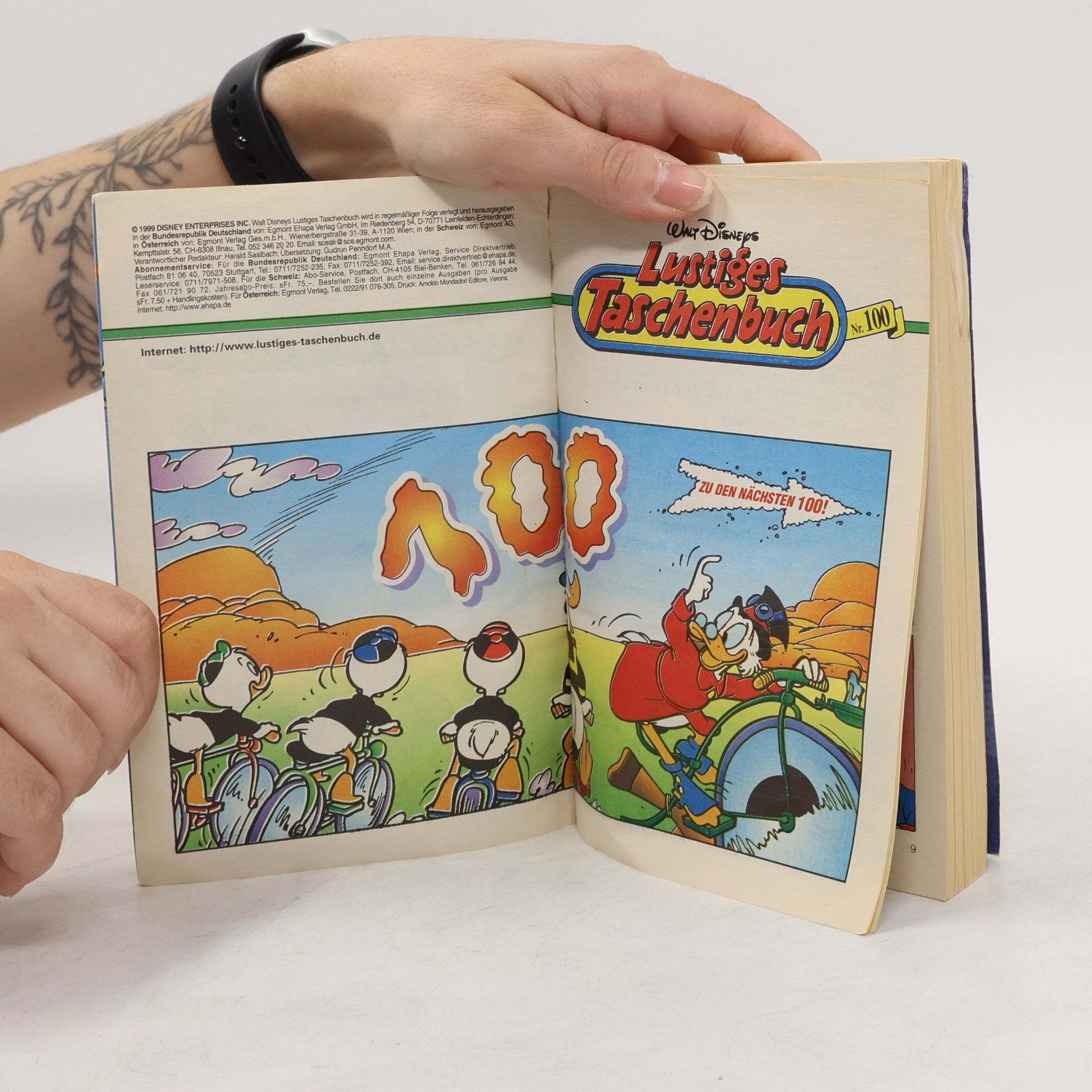Walt Disney Lustiges Taschenbuch 100 Jubiläums-Ausgabe