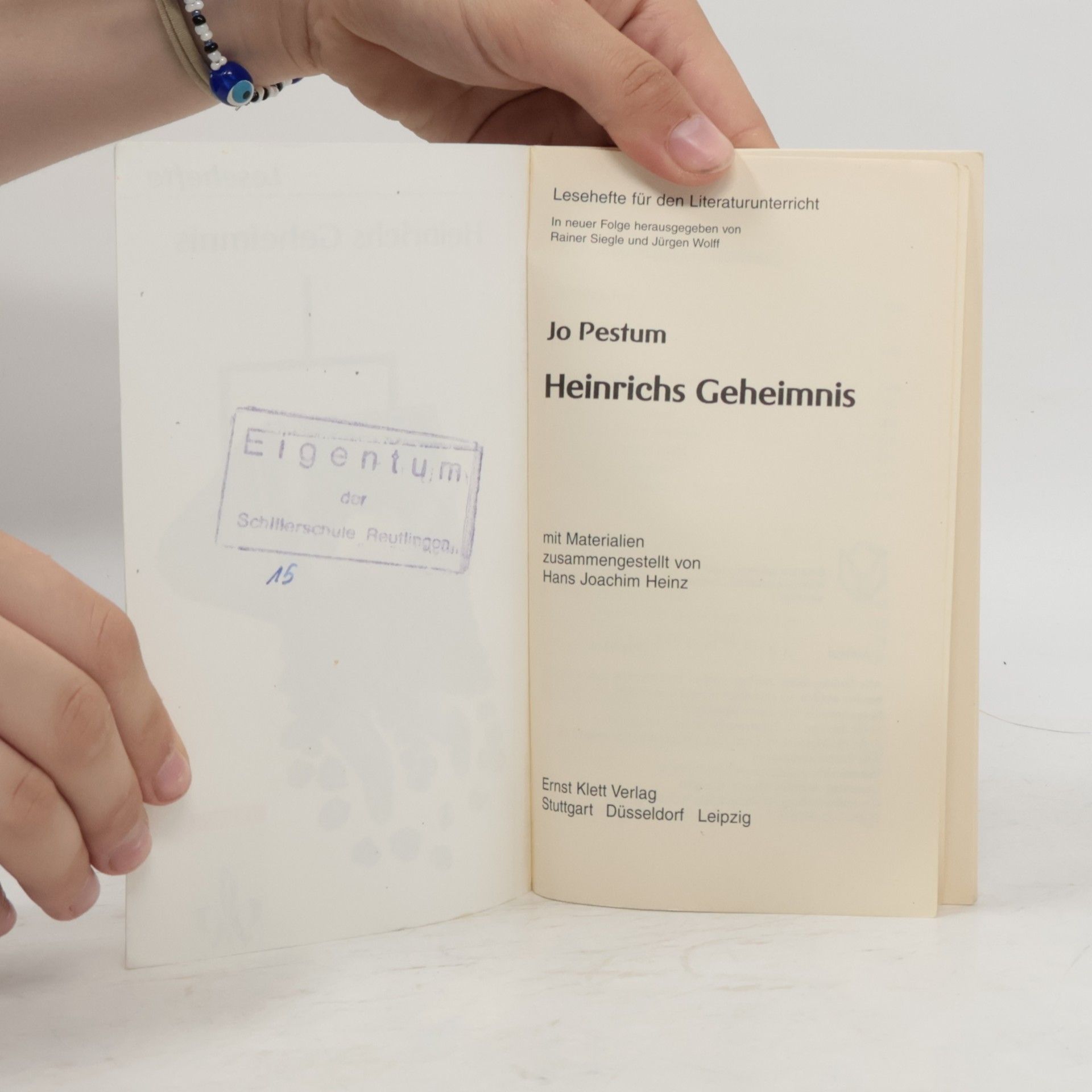 Jo Pestum Heinrichs Geheimnis