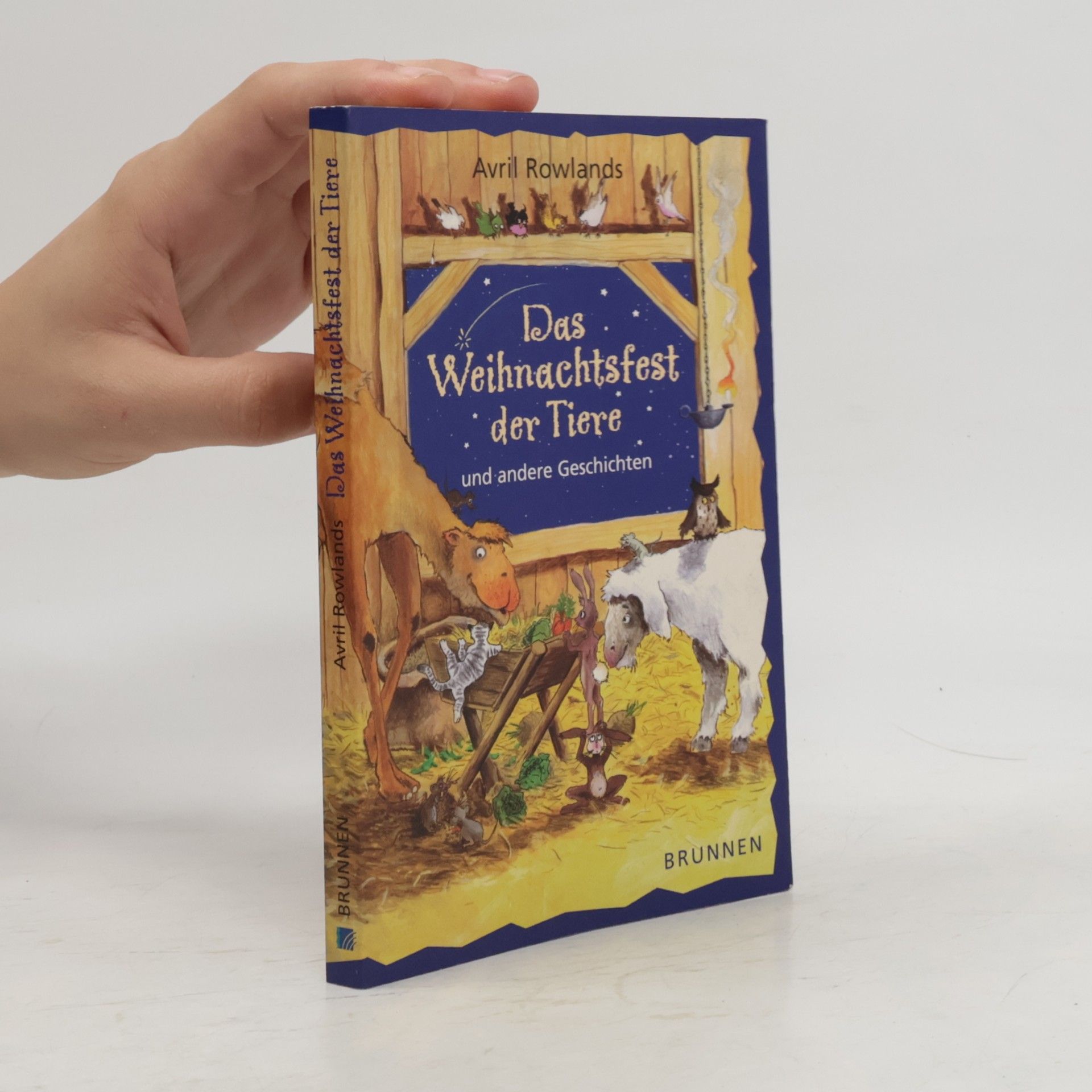 Avril Rowlands Das Weihnachtsfest der Tiere und andere Geschichten zum Lesen und Vorlesen