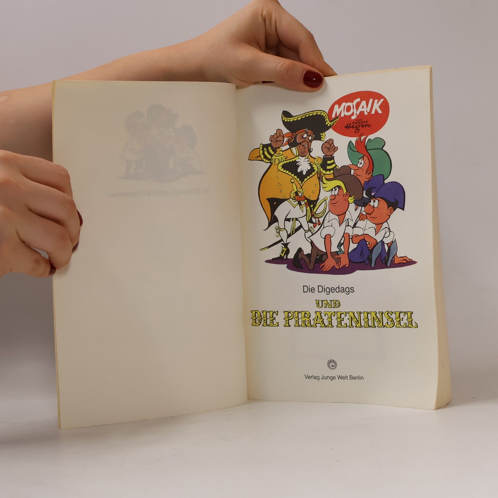 Hannes Hegen Die Digedags und die Pirateninsel