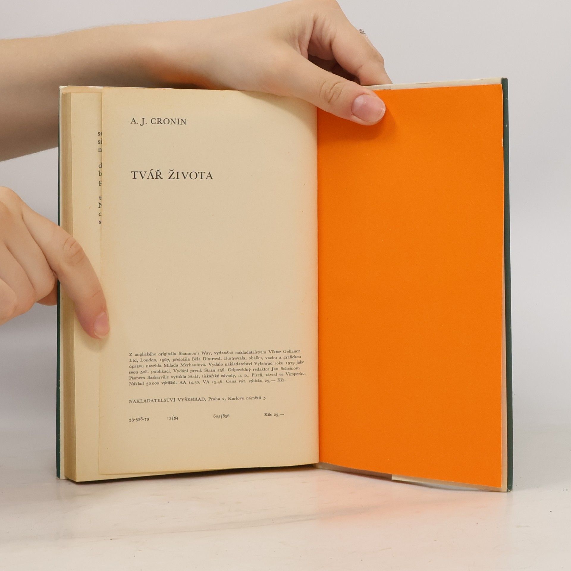 A. J. Cronin Tvář života