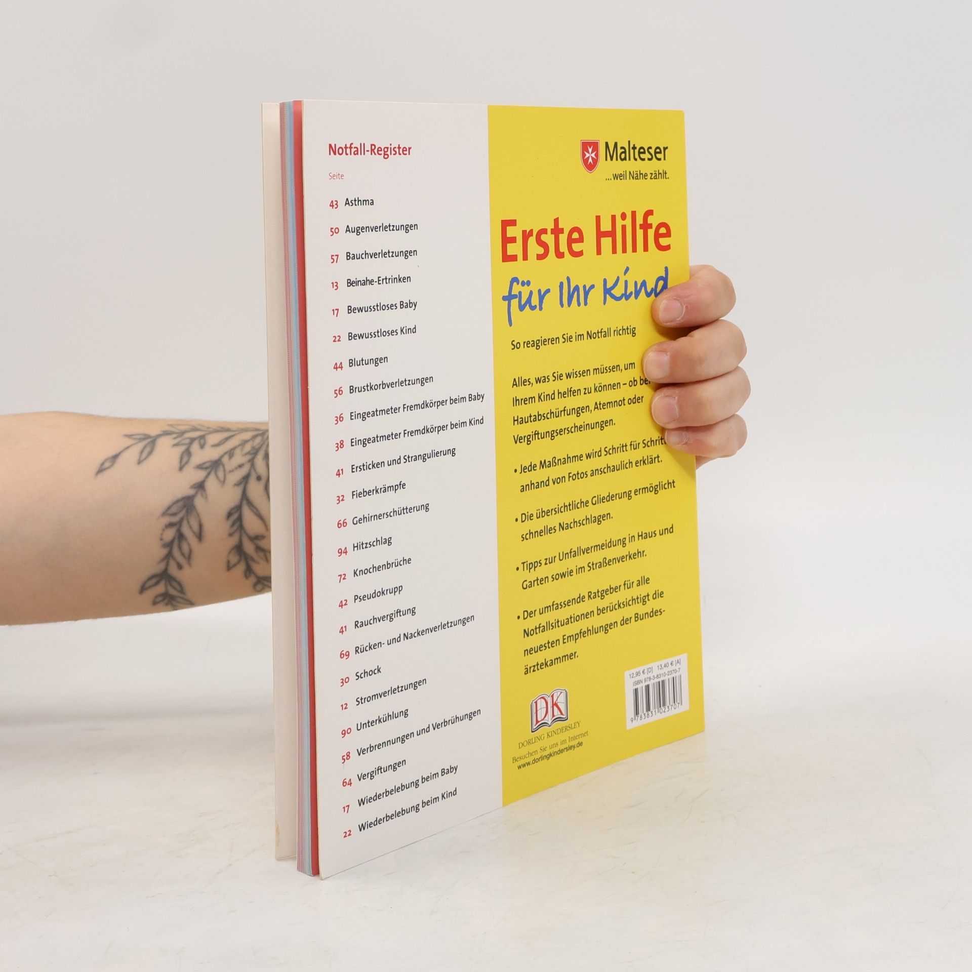 Malteser Hilfsdienst Erste Hilfe für Ihr Kind