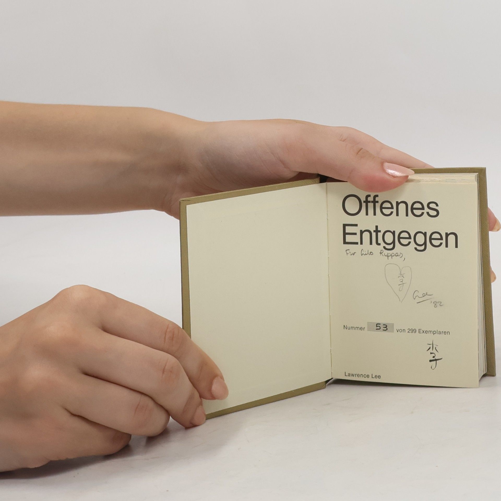 Lawrence Lee Offenes Entgegen