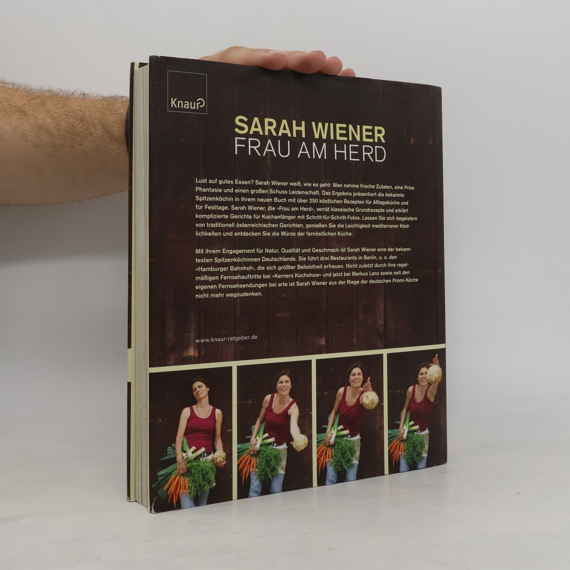Sarah Wiener Frau am Herd