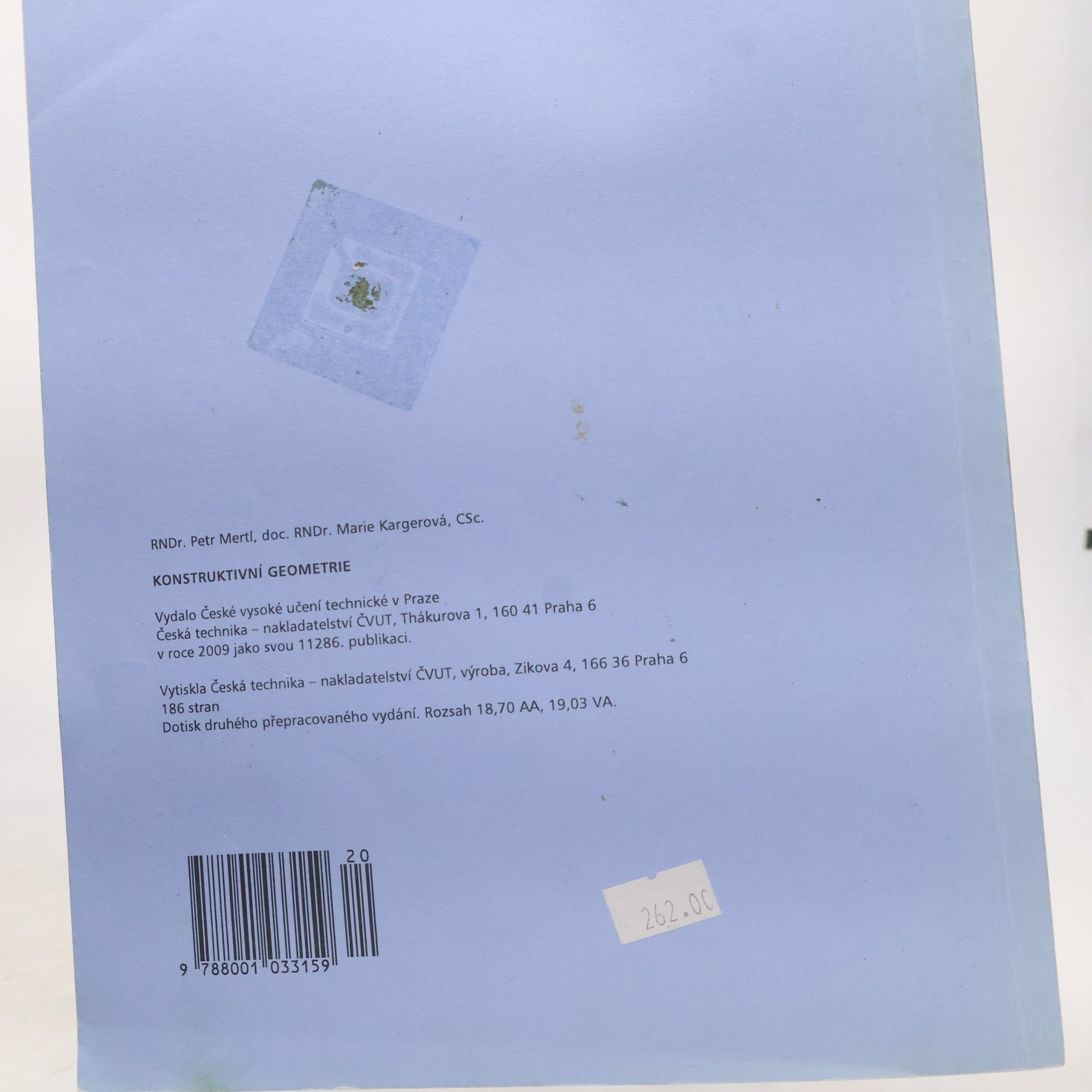 Marie Kargerová Konstruktivní geometrie
