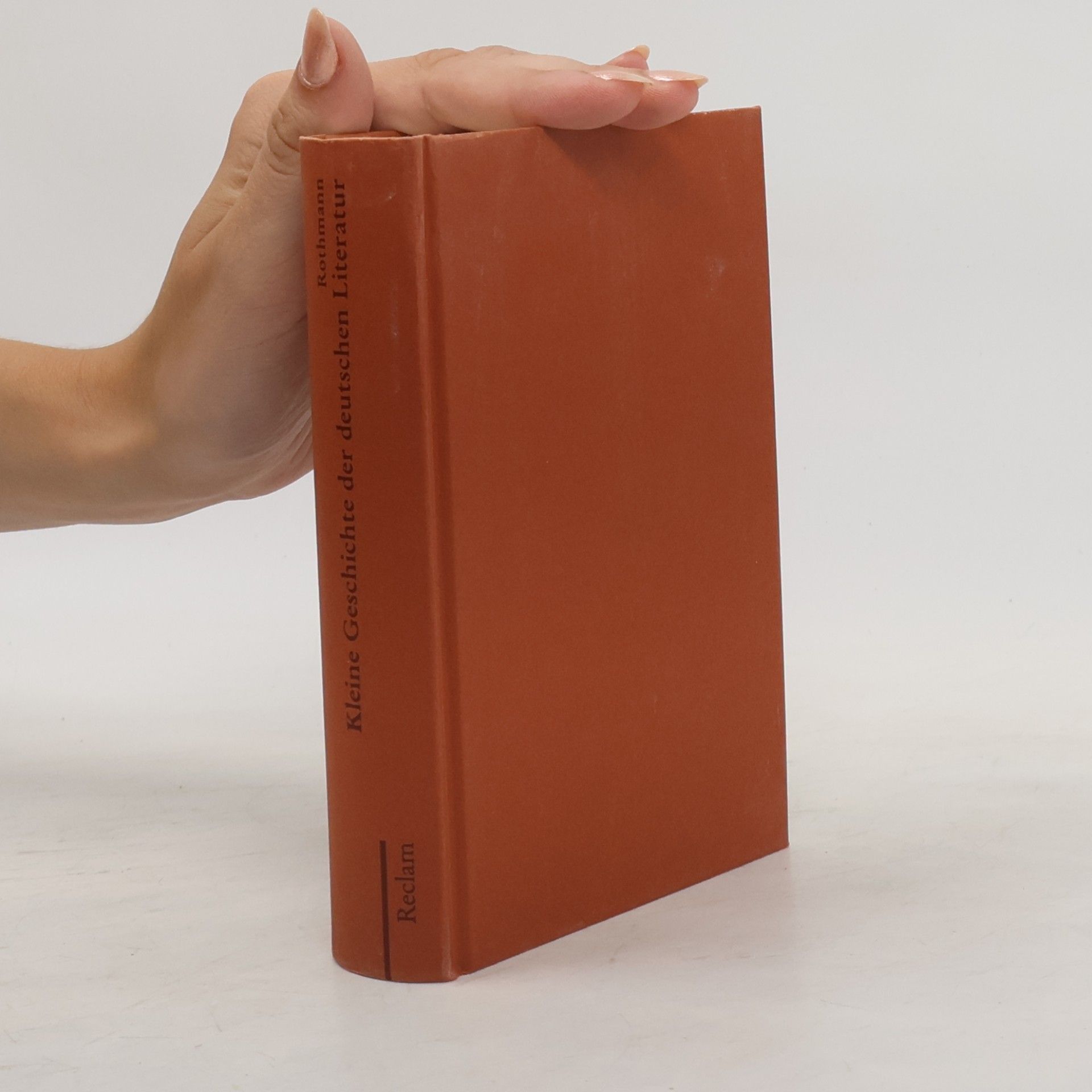 Kurt Rothmann Kleine Geschichte der deutschen Literatur