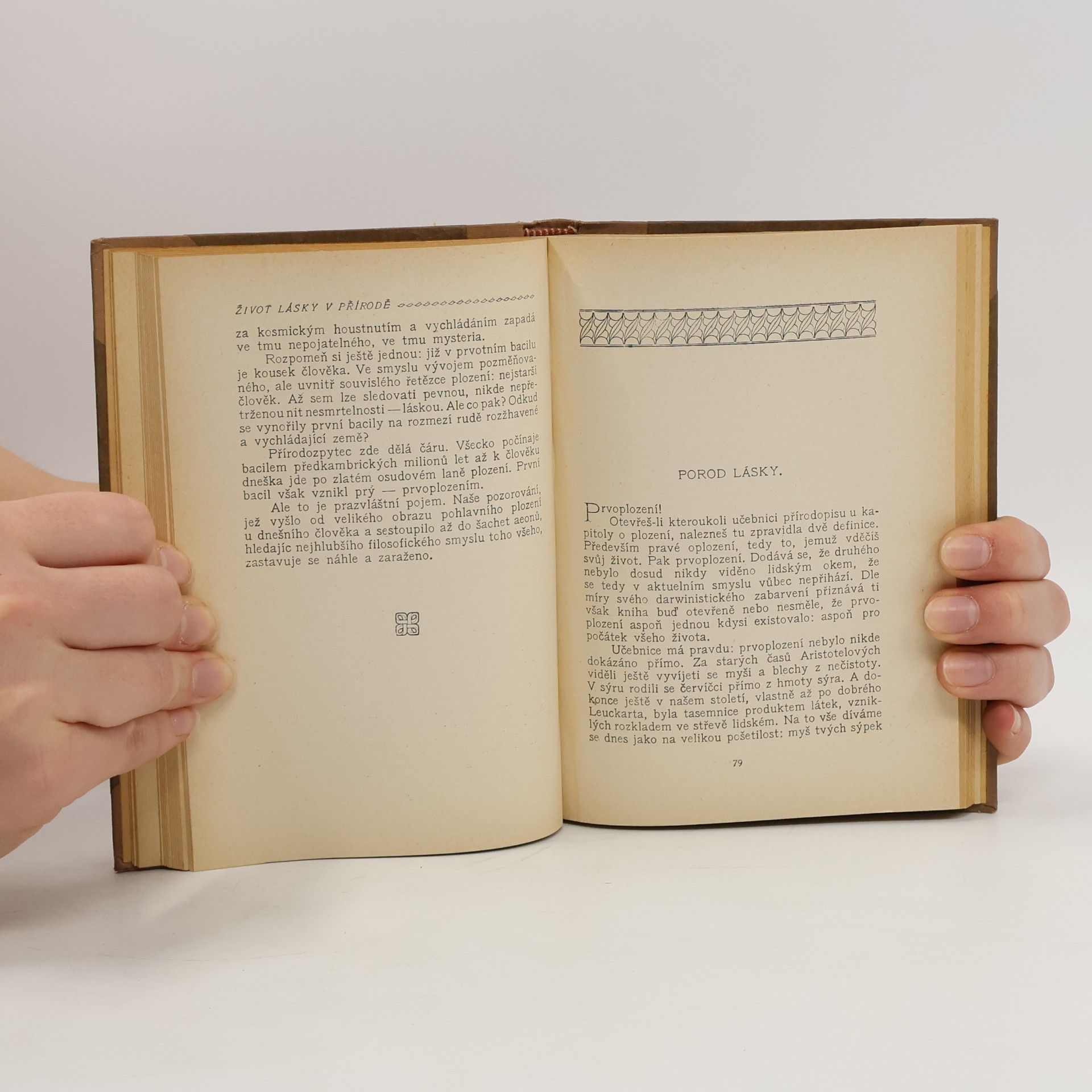 Wilhelm Bölsche Život lásky v přírodě. Dějiny vývoje lásky. 1. díl