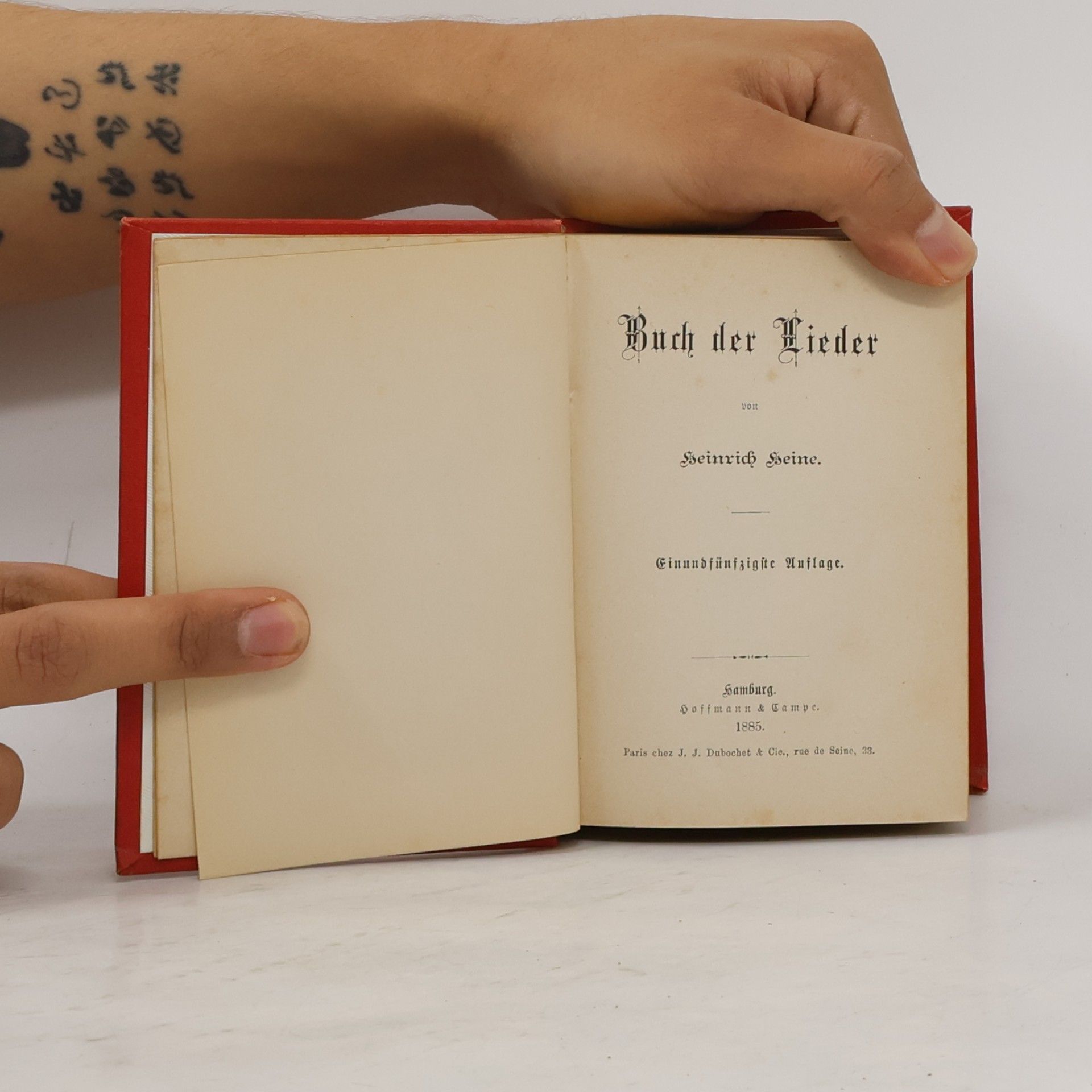 Heinrich Heine Buch der Lieder