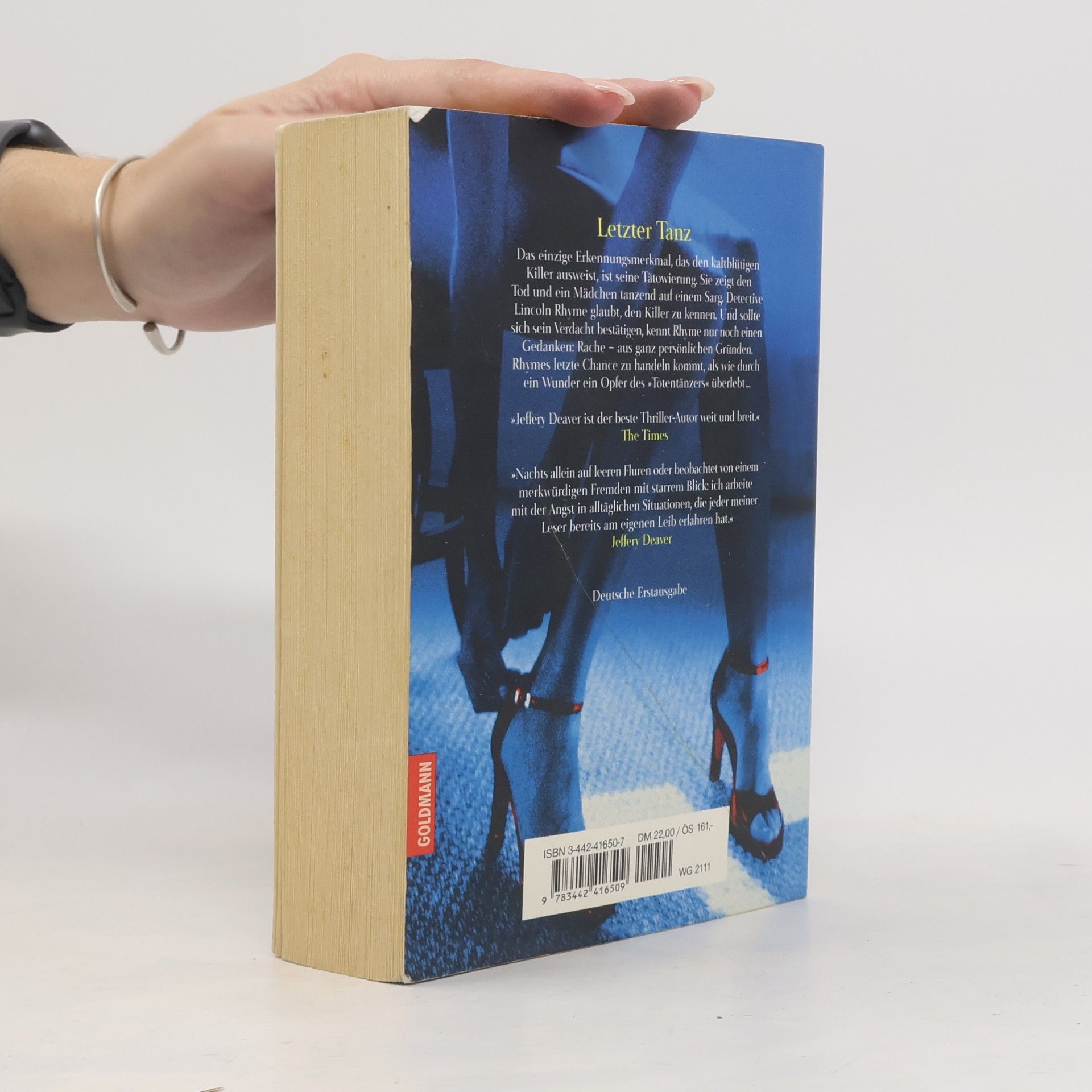 Jeffery Deaver Letzter Tanz