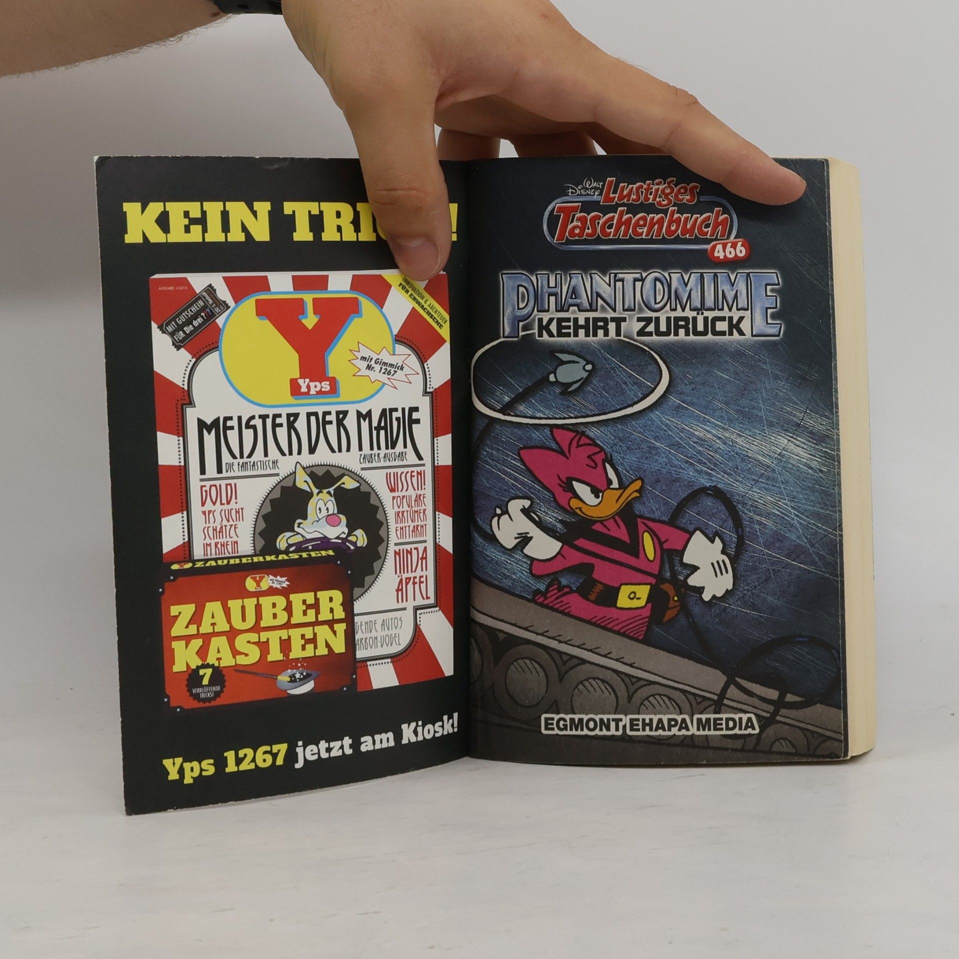 Walt Disney Lustiges Taschenbuch 466. Phantomime kehrt zurück