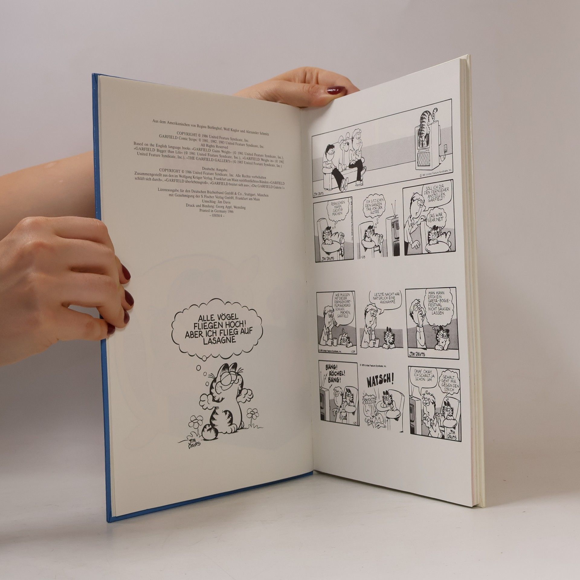 Jim Davis Die Garfield Revue
