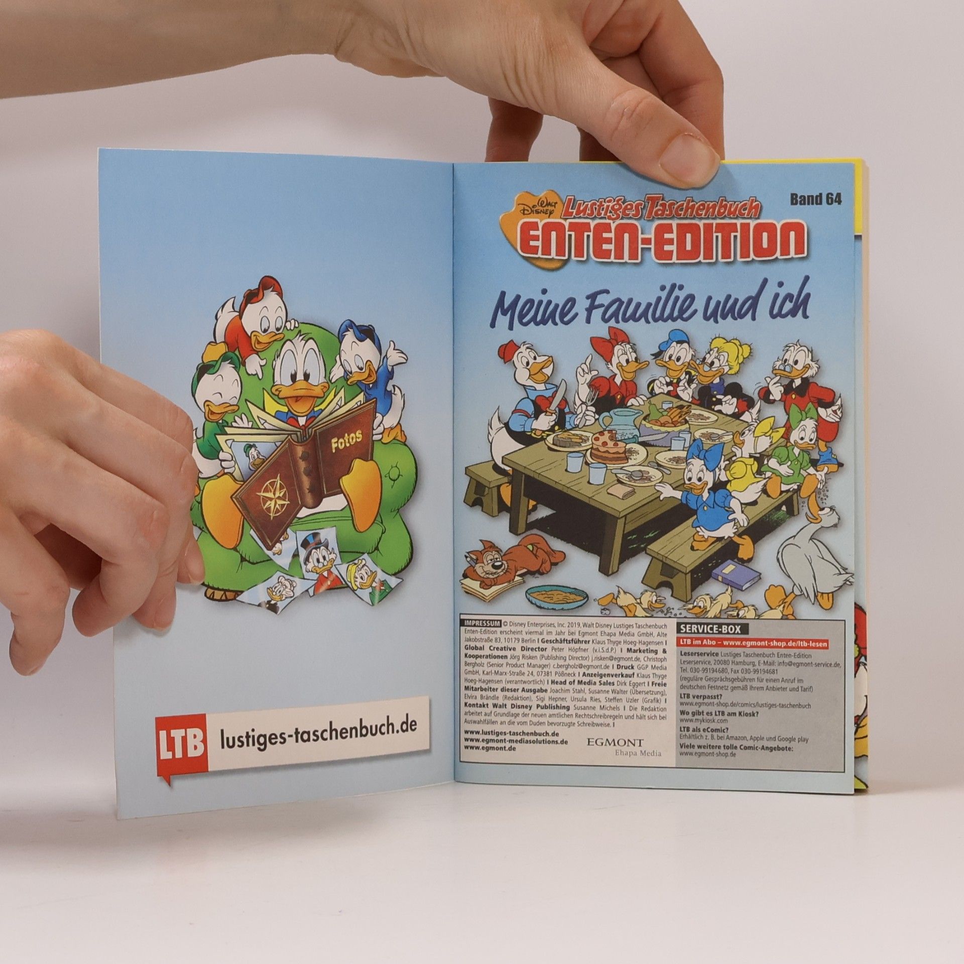 Autorenkollektiv Lustiges Taschenbuch Enten-Edition 64. Meine Familie und ich
