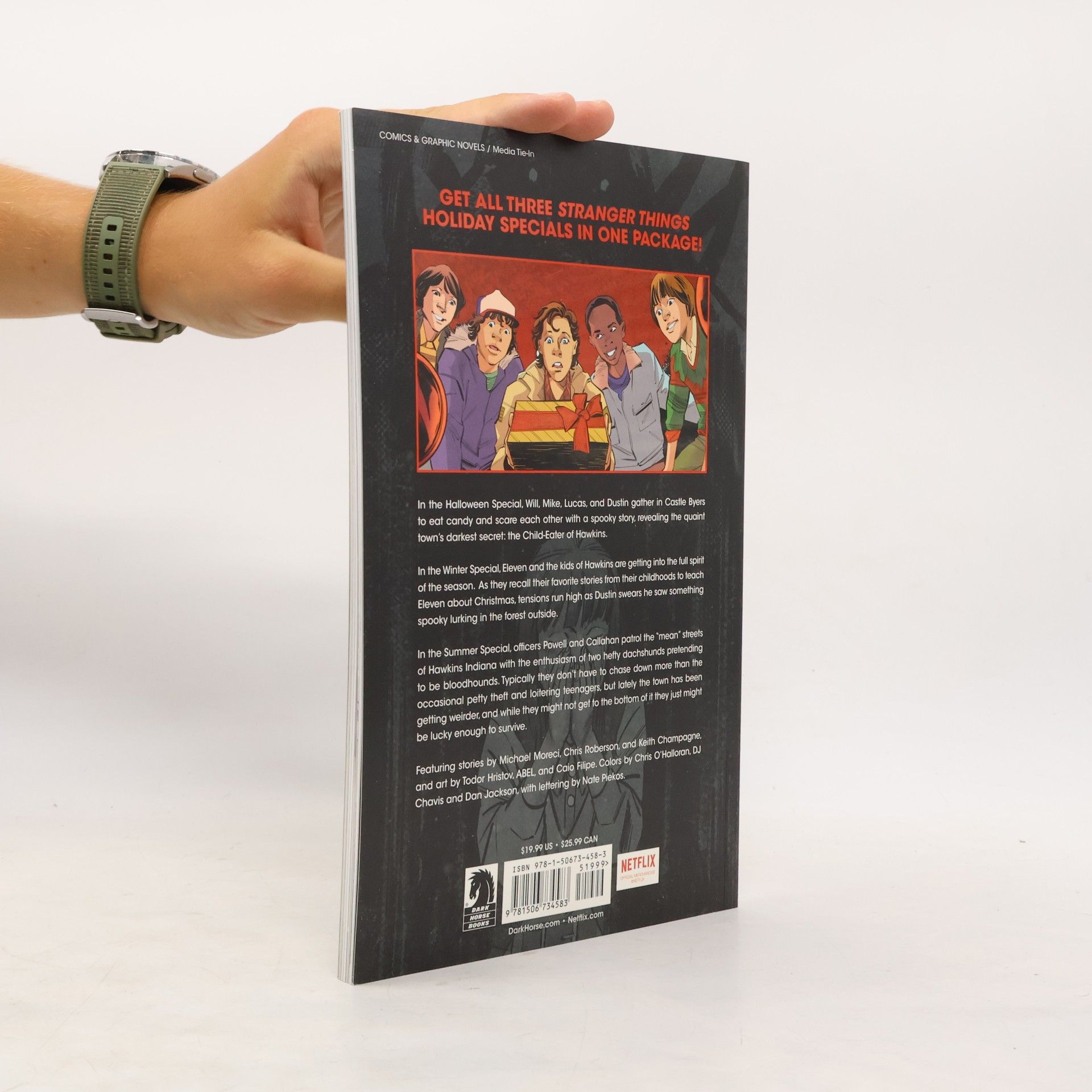 Michael Moreci Stranger Things Holiday Specials (Graphic Novel)