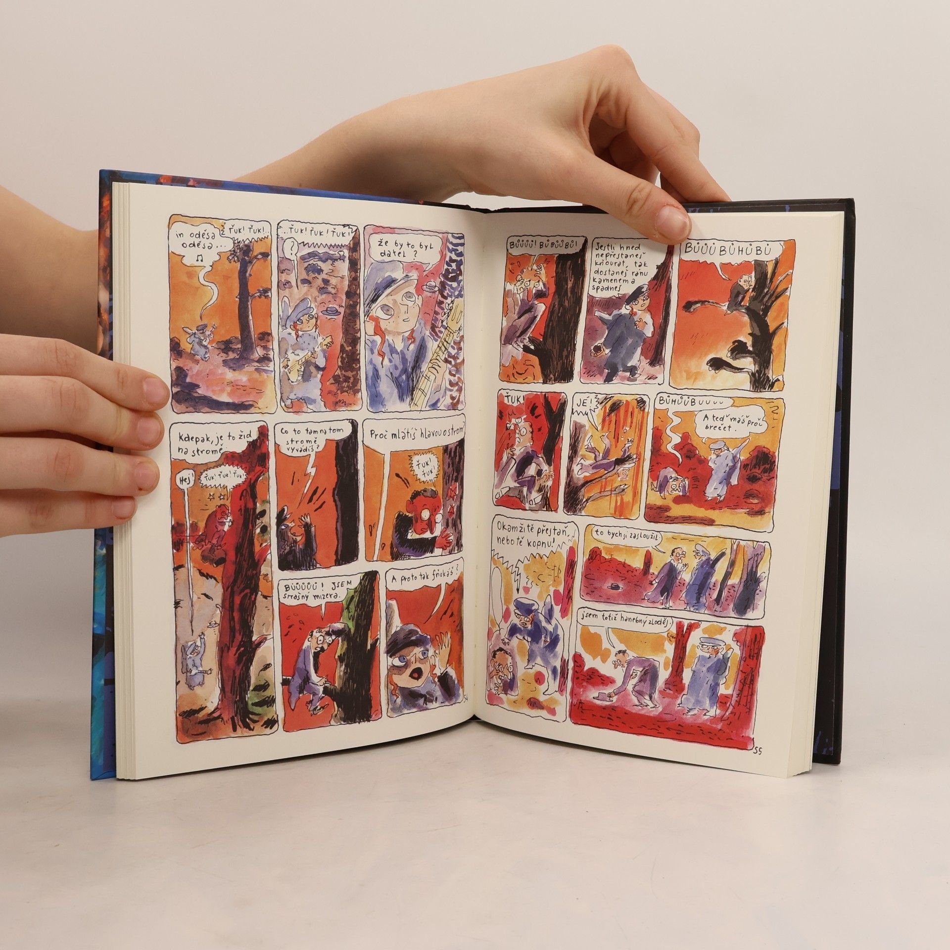 Joann Sfar Klezmer. Cesta na východ