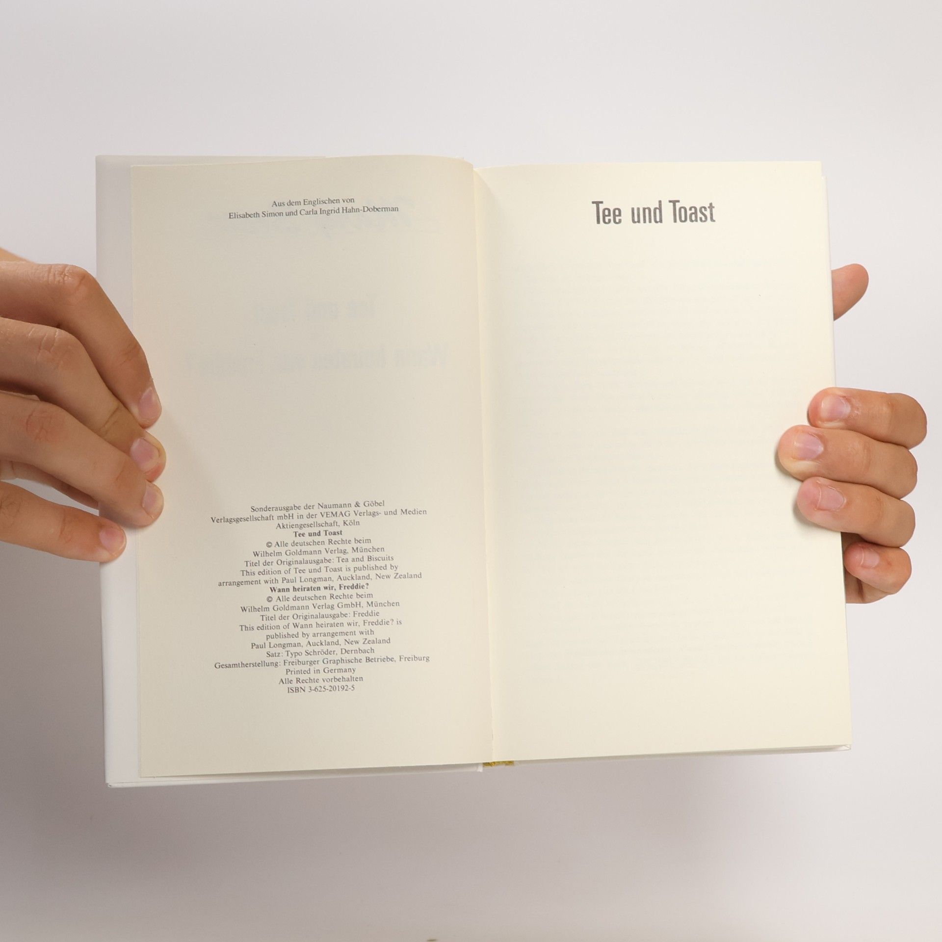 Mary Scott Tee und Toast: Wann heiraten wir, Freddie?