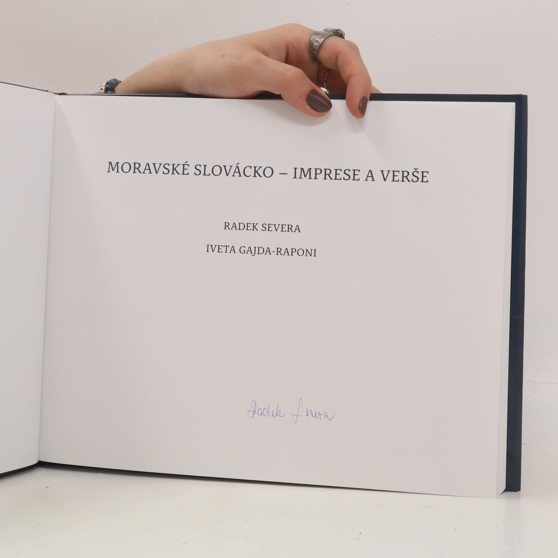 Radek Severa Moravské Slovácko - imprese a verše