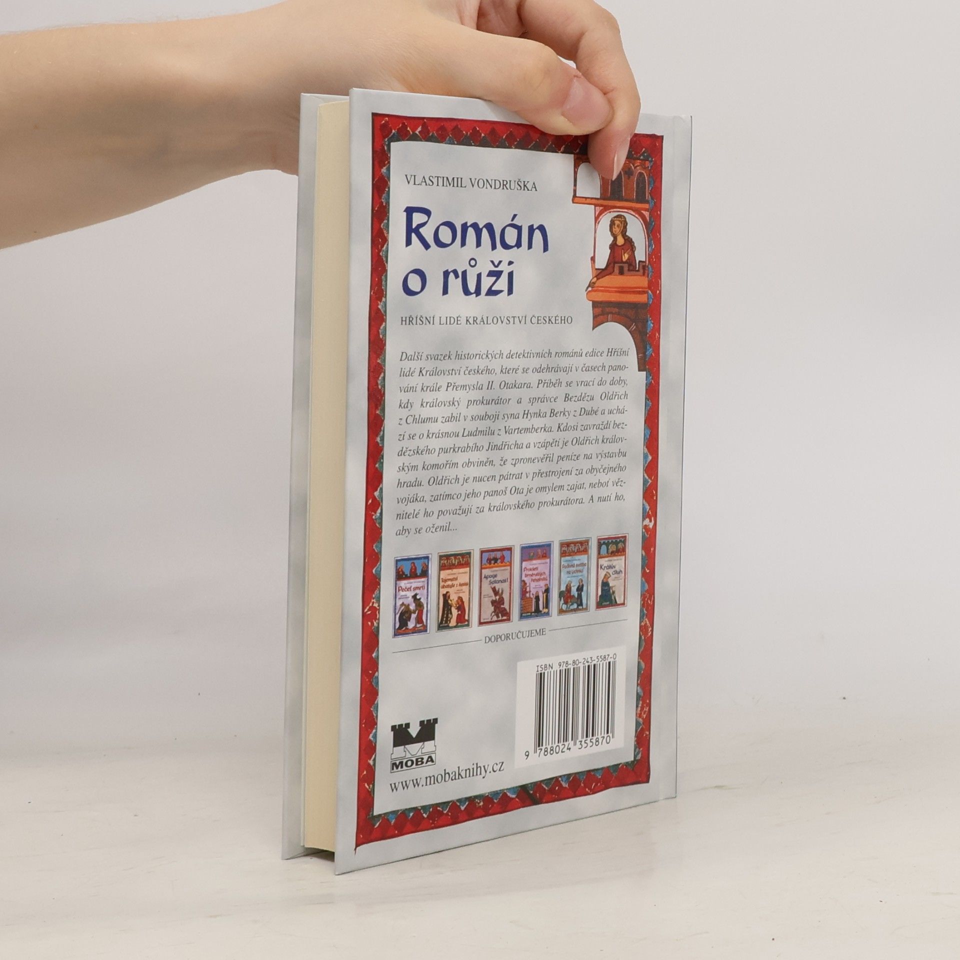 Vlastimil Vondruška Román o růži