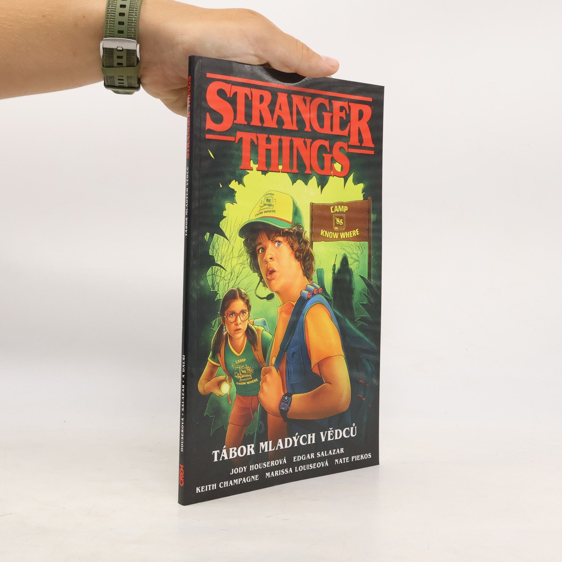 Edgar Salazar Stranger Things. Tábor mladých vědců