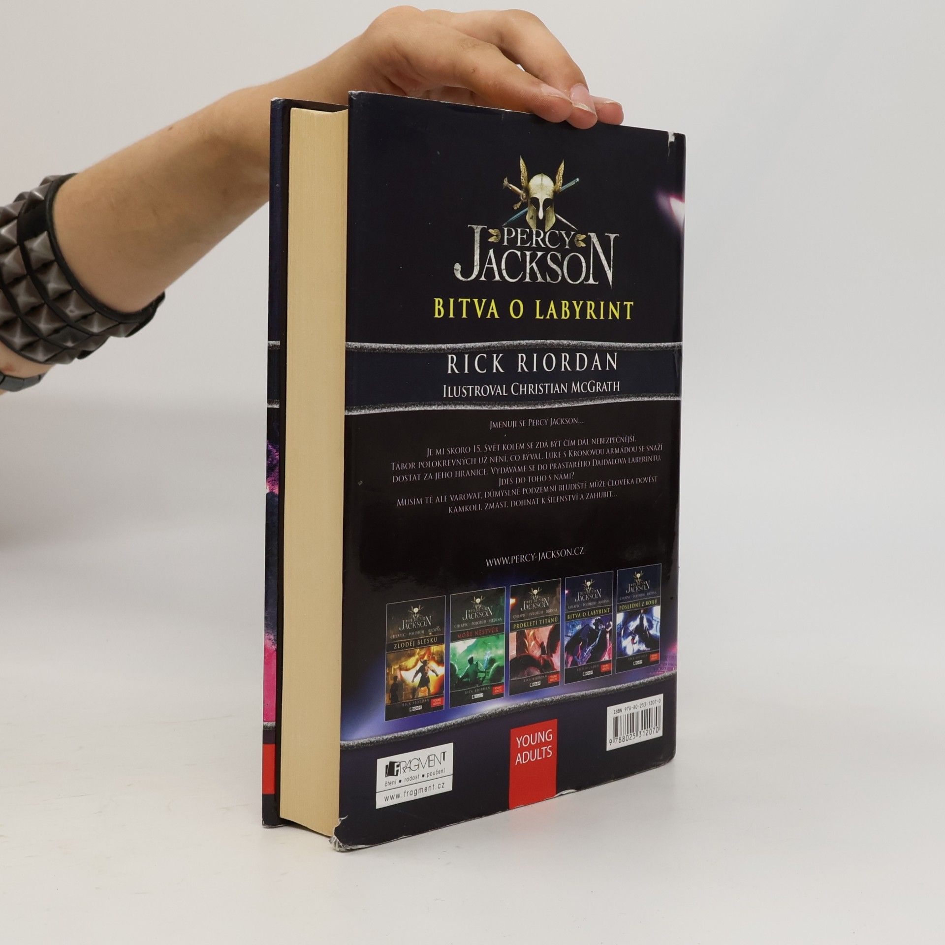 Rick Riordan Percy Jackson. Bitva o labyrint