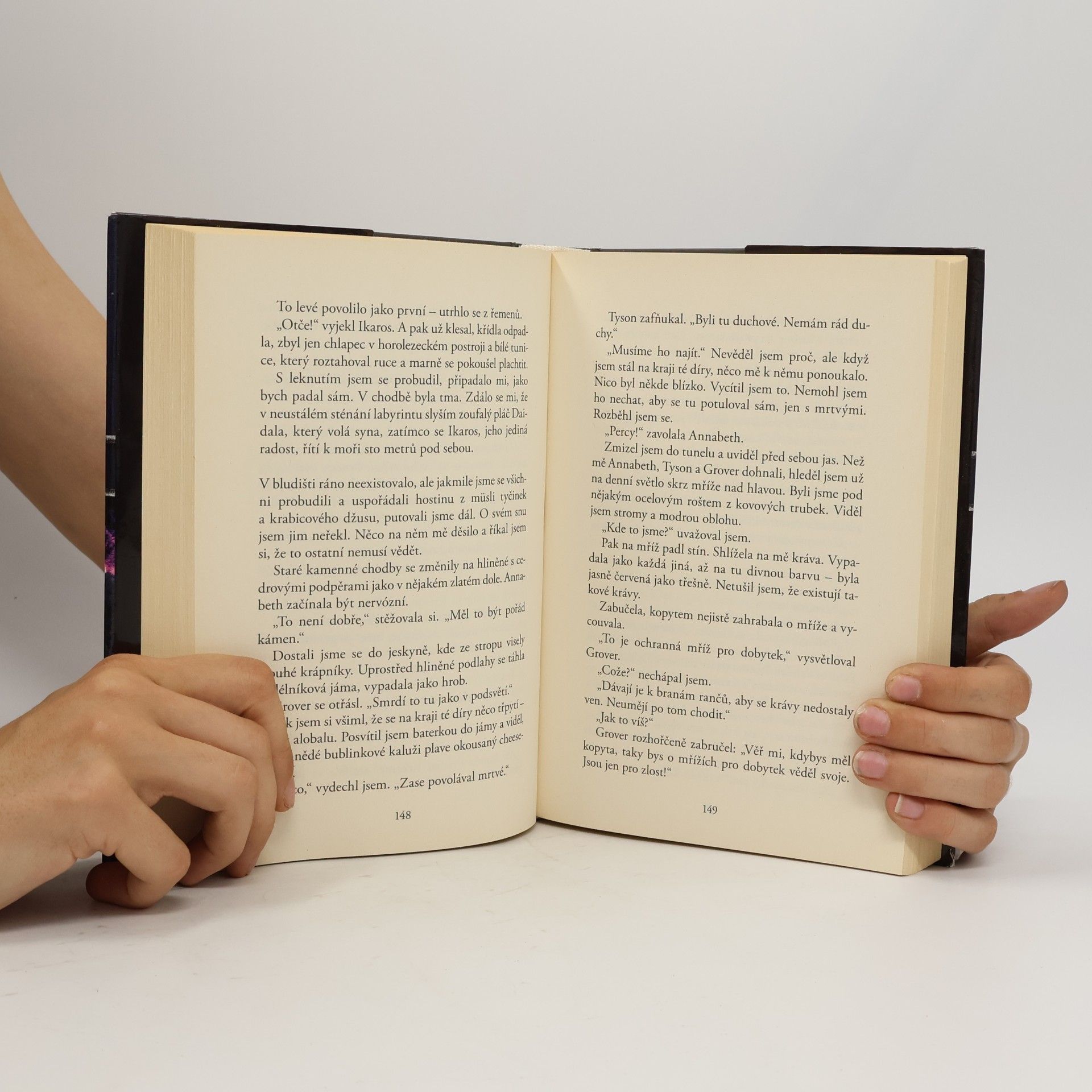 Rick Riordan Percy Jackson. Bitva o labyrint