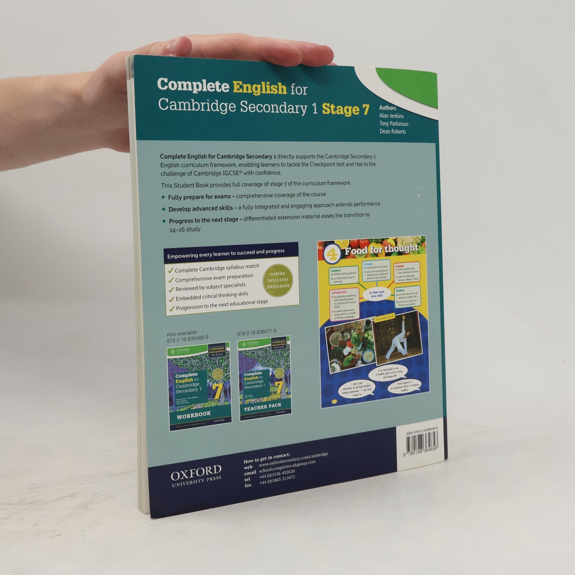 Dean Roberts Complete English for Cambridge Lower Secondary 7