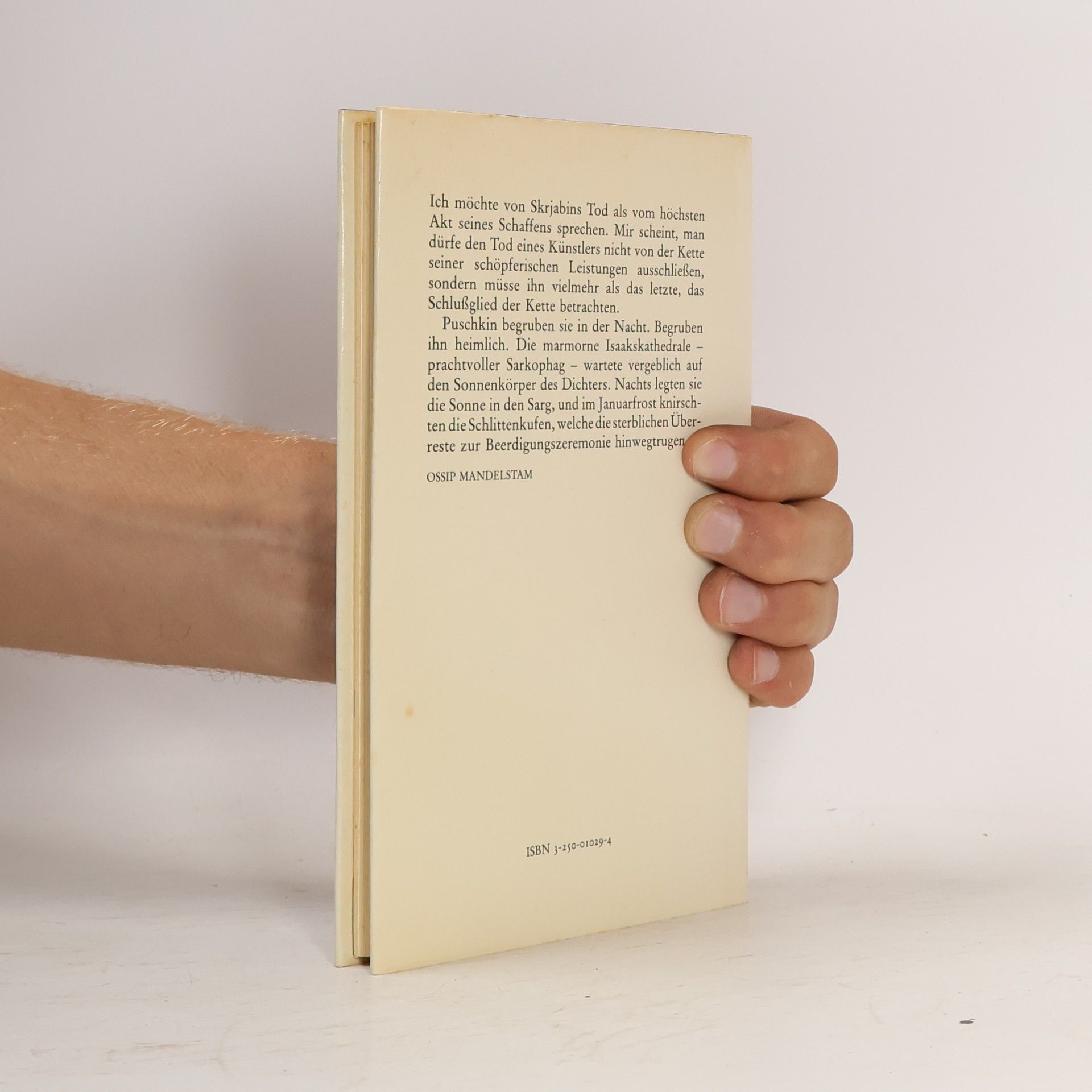 Ralph Dutli Ossip Mandelstam, im Luftgrab