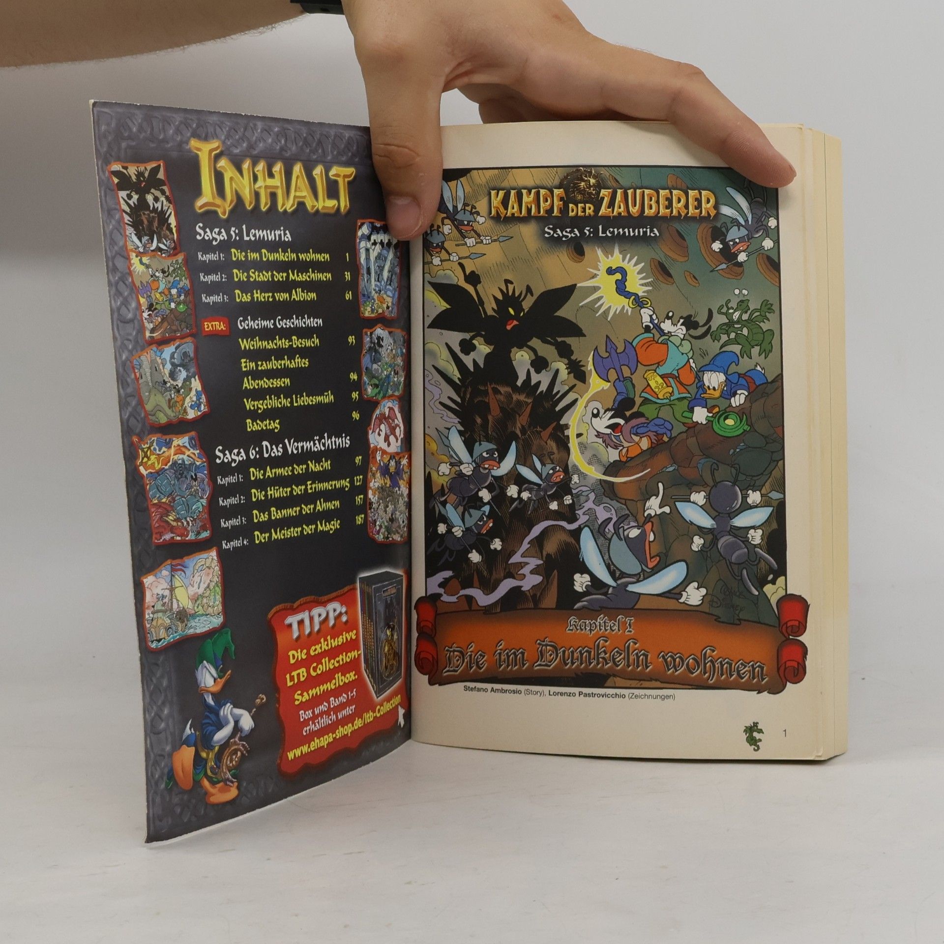 Walt Disney Lustiges Taschenbuch 5 : Kampf der Zauberer