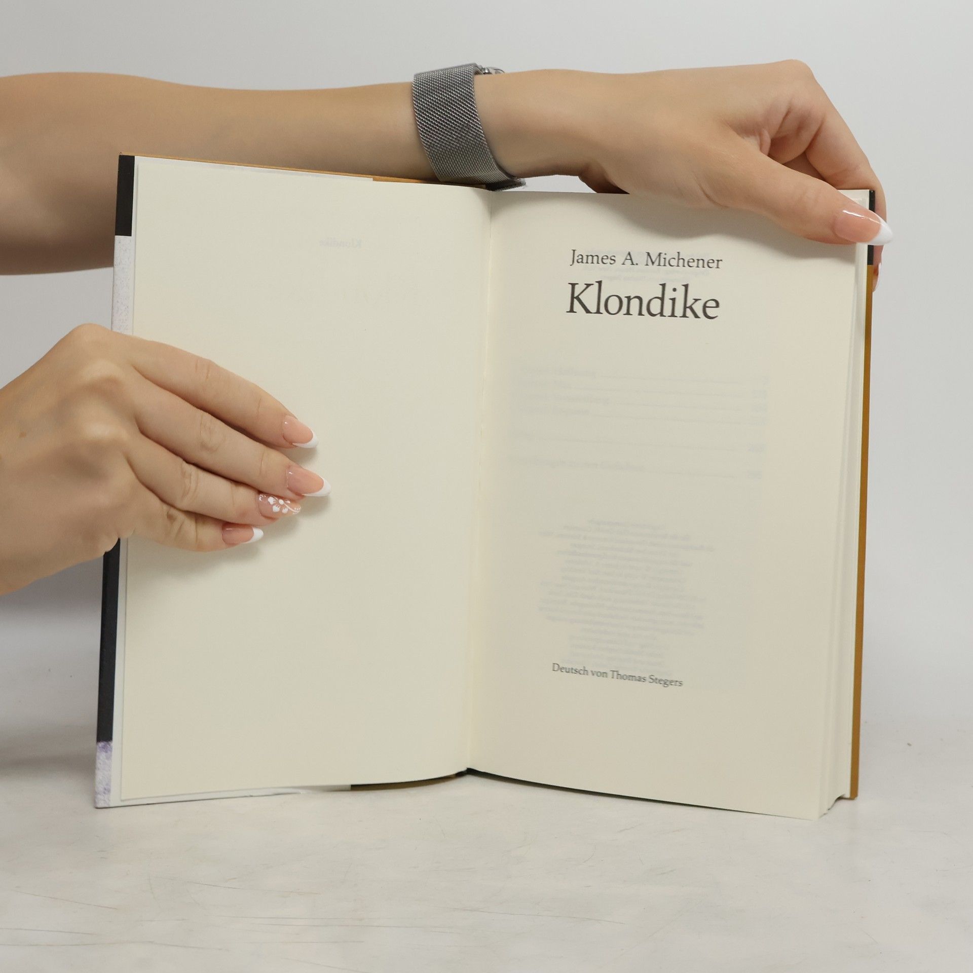 James A. Michener Klondike. Der Weg zu den Goldfeldern