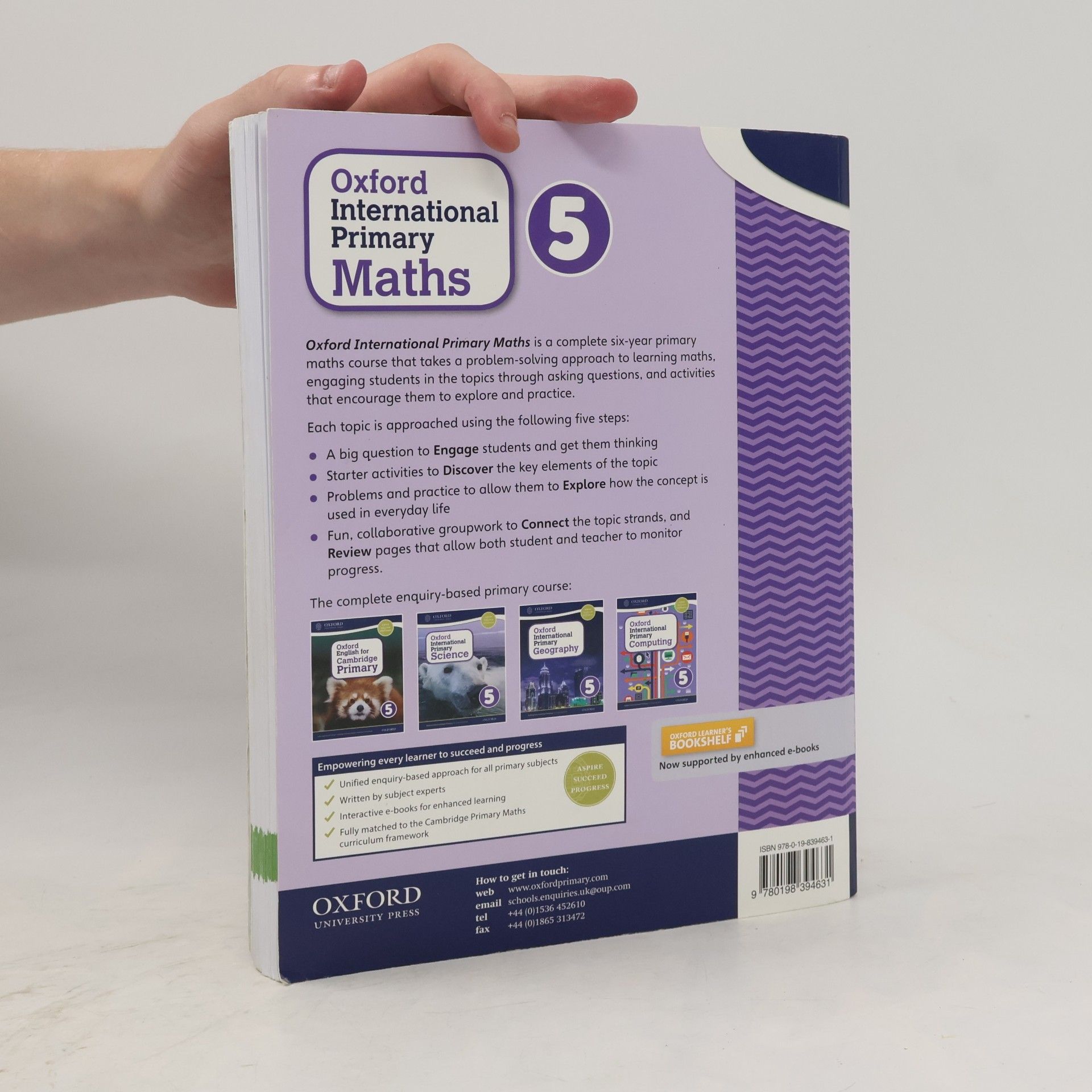 Nicole Morgan Oxford International Primary Maths - 5: Stage 5: Age 9-10: Student Workbook 5