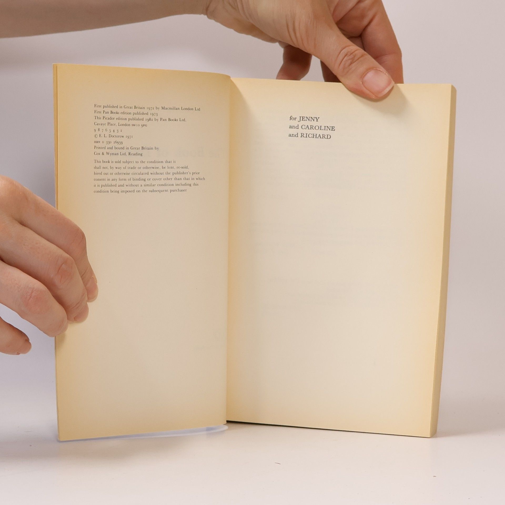 E. L. Doctorow The Book of Daniel