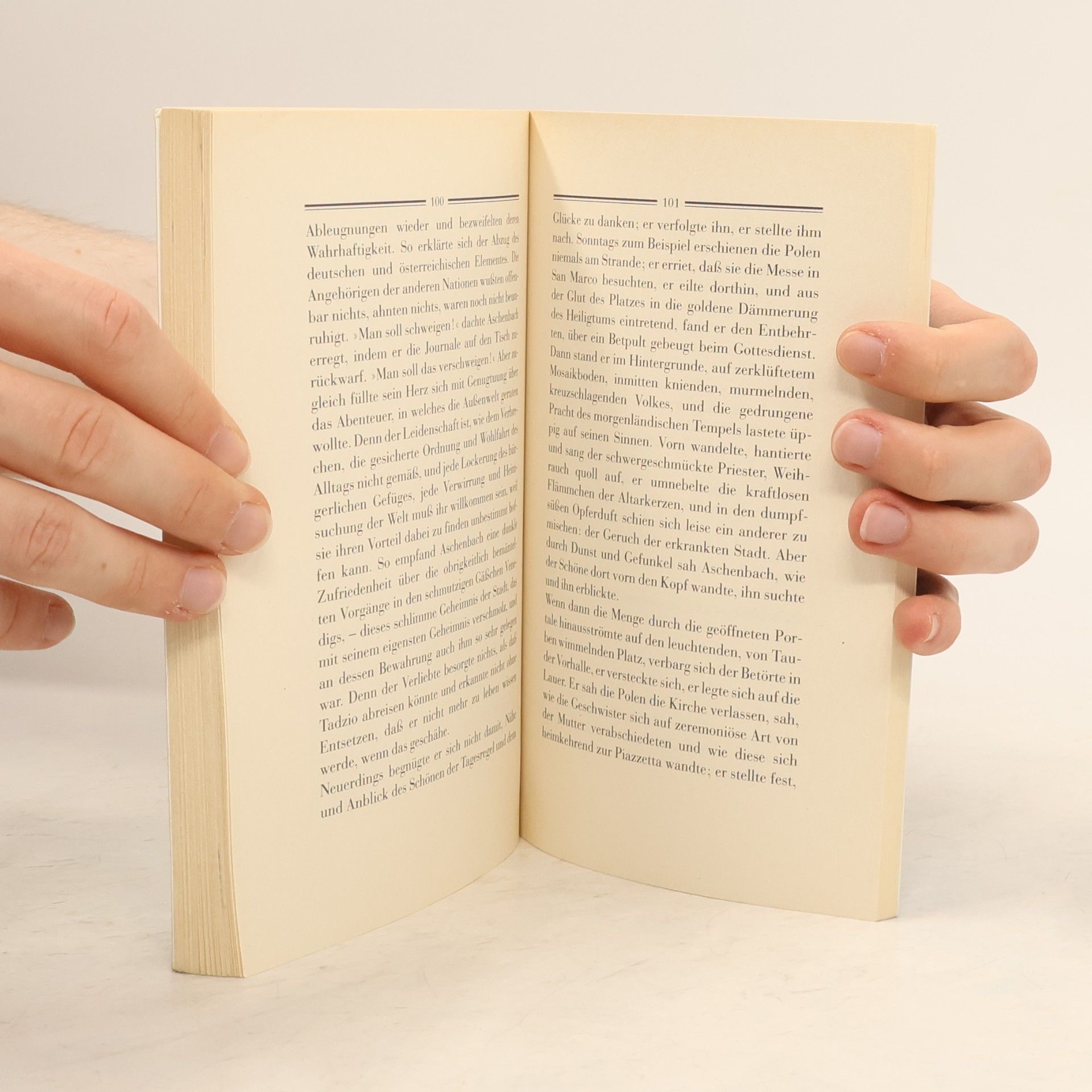 Thomas Mann Der Tod in Venedig : Novelle