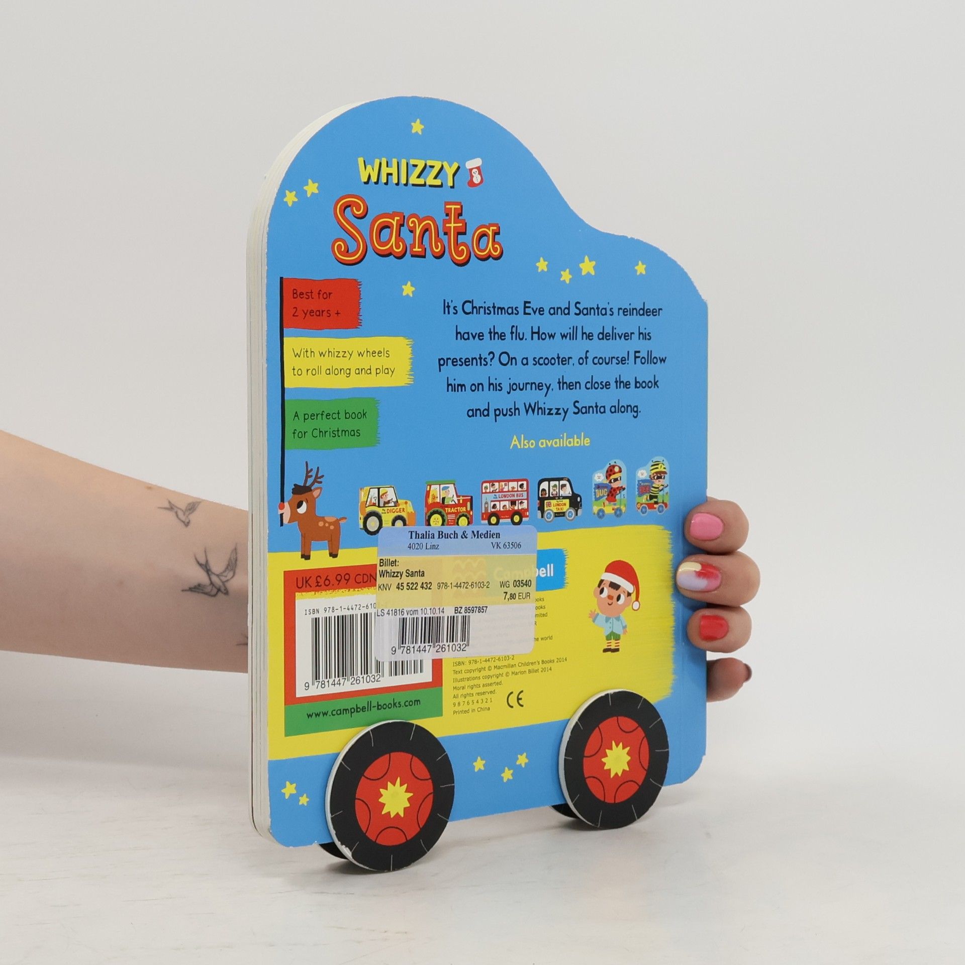 Marion Billet Whizzy Wheels: Whizzy Santa