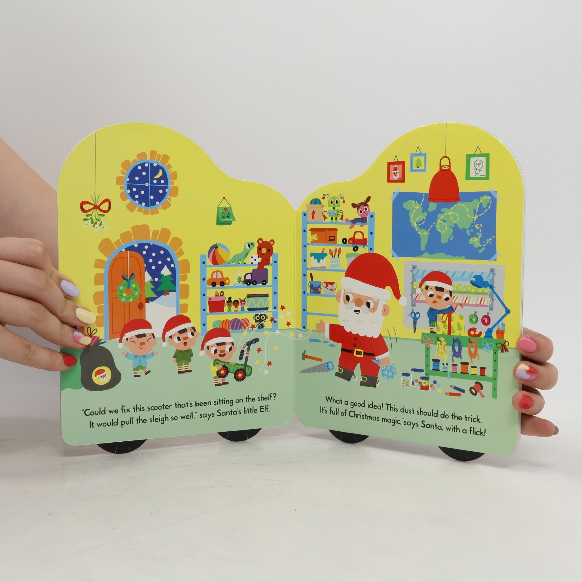 Marion Billet Whizzy Wheels: Whizzy Santa
