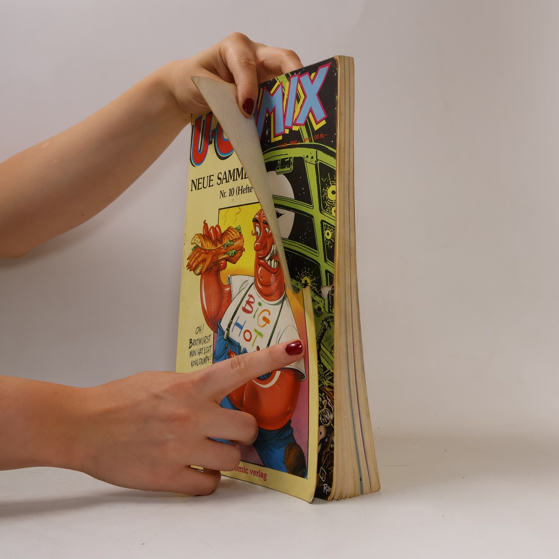 Achim Schnurrer U-COMIX Neue Sammelband-Serie Nr. 10 (Hefte 56-58)
