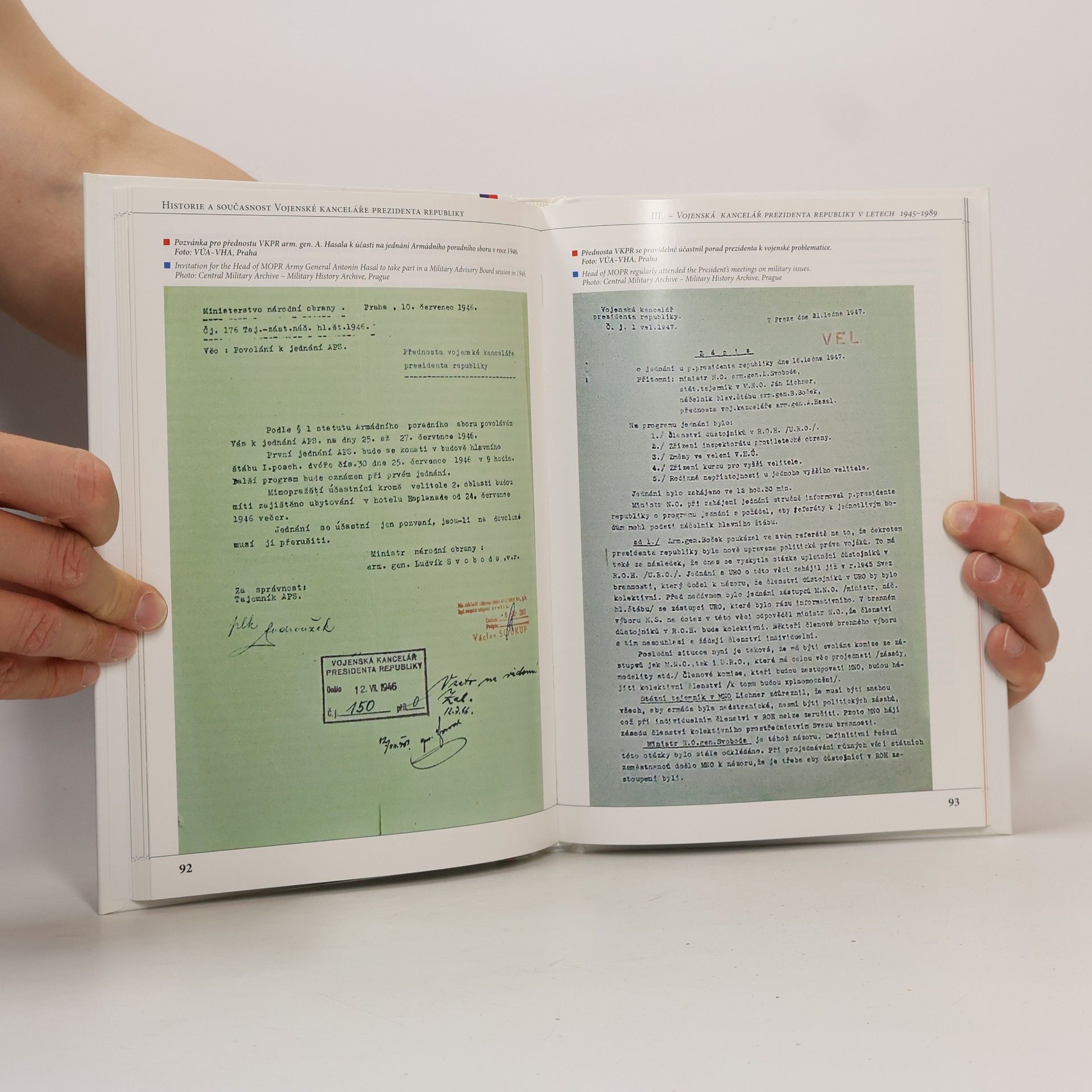 Jiří Plachý Historie a současnost Vojenské kanceláře prezidenta republiky