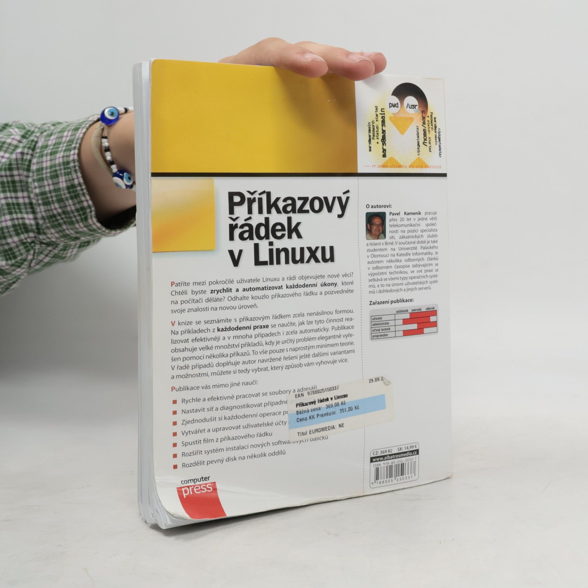 Pavel Kameník Příkazový řádek v Linuxu : praktická řešení