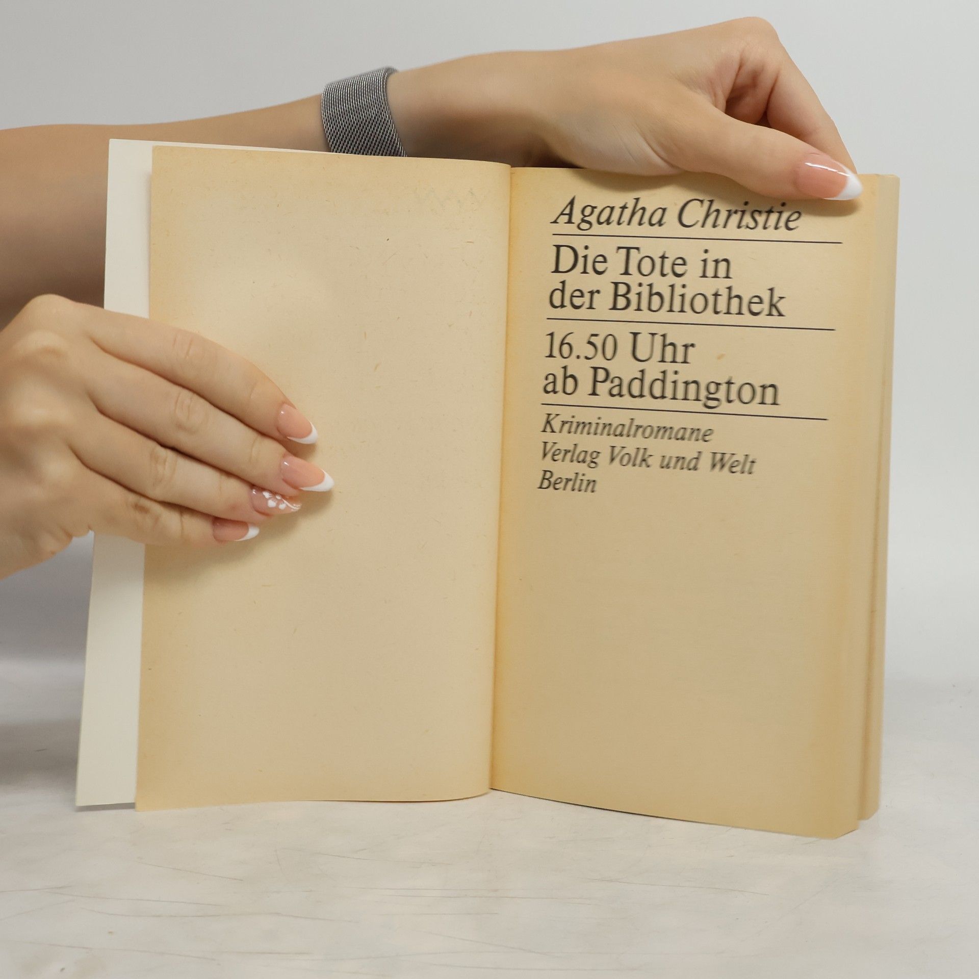 Agatha Christie Die Tote in der Bibliothek - 16.50 ab Paddington