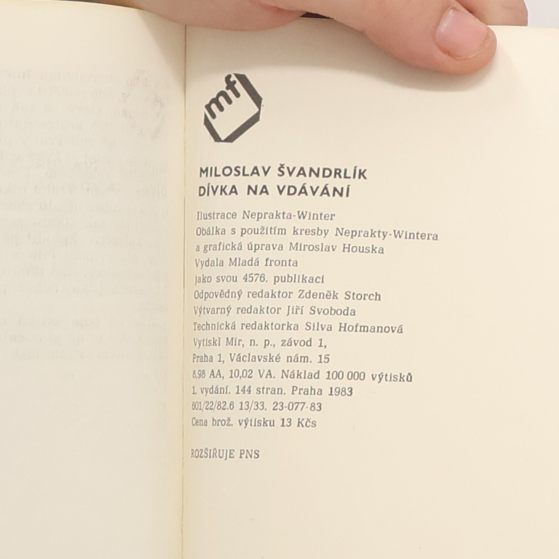 Miloslav Švandrlík Dívka na vdávání