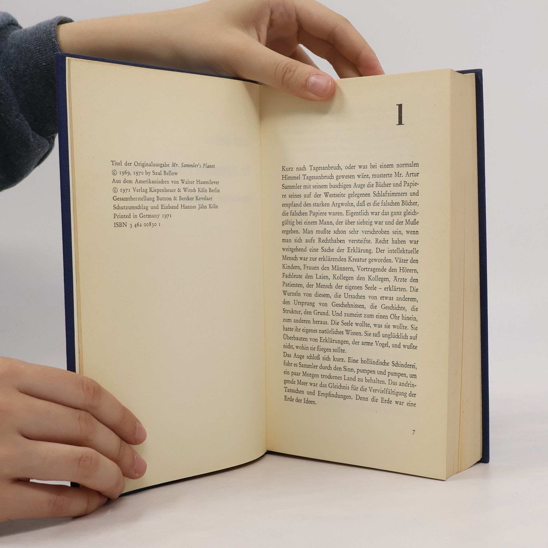 Saul Bellow Mr. Samm lers Planet