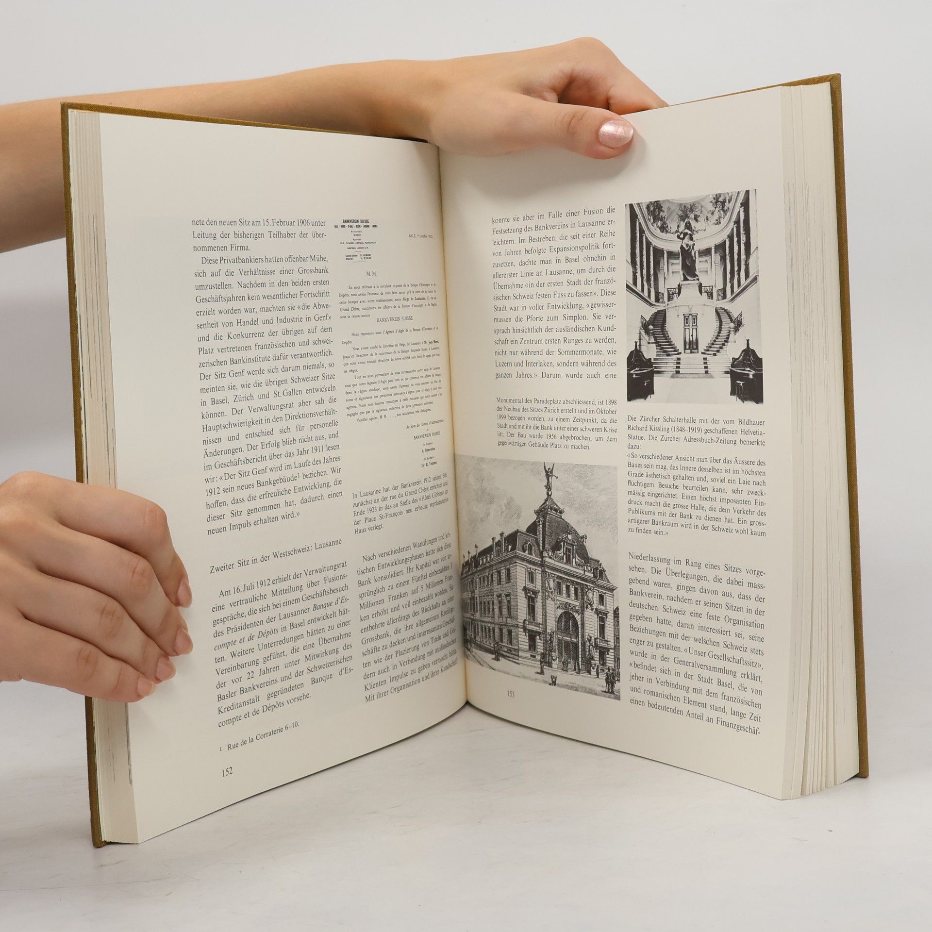 Autores varios Schweizerischer Bankverein 1872-1972