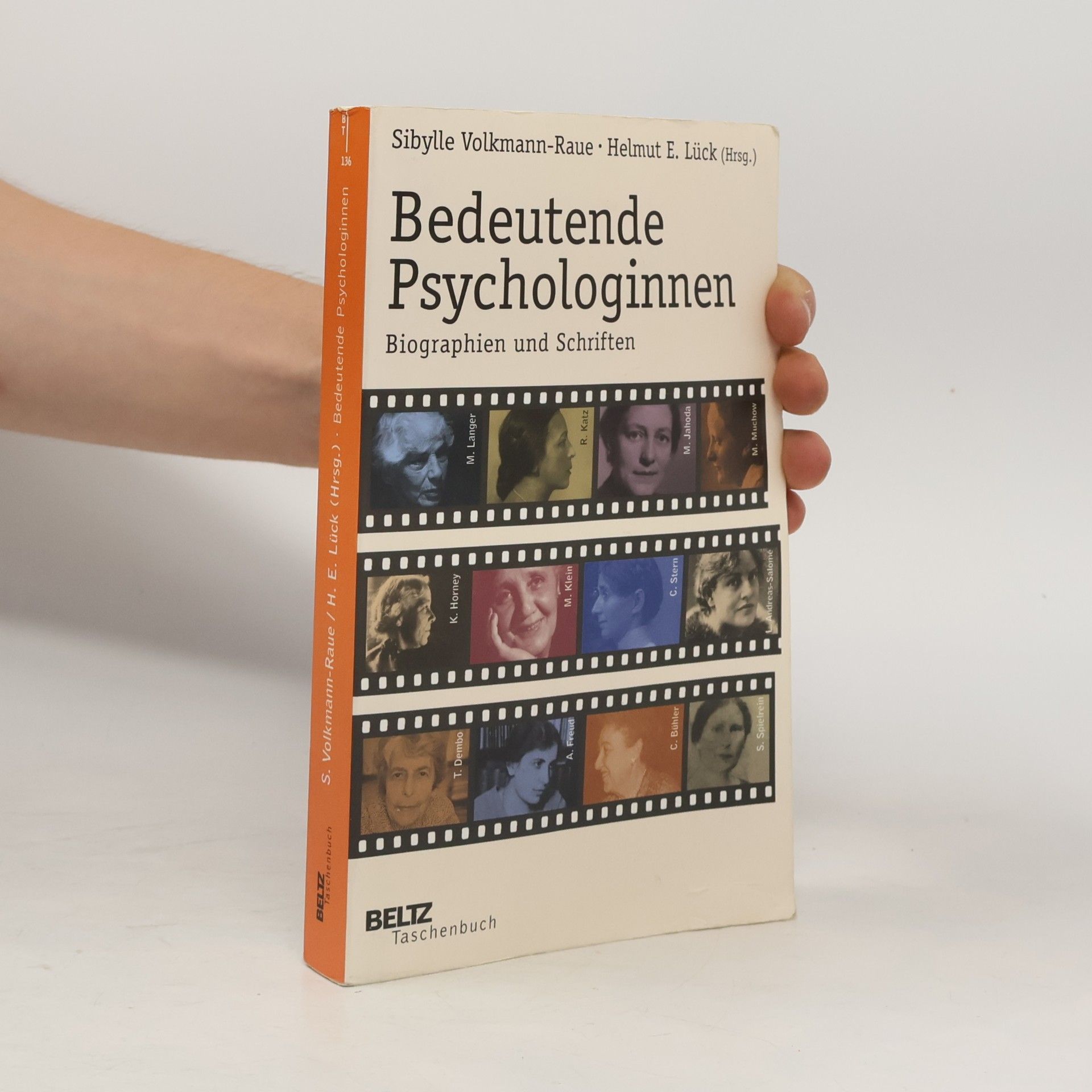 Sibylle Volkmann Raue BELTZ Taschenbuch - 136: Bedeutende Psychologinnen
